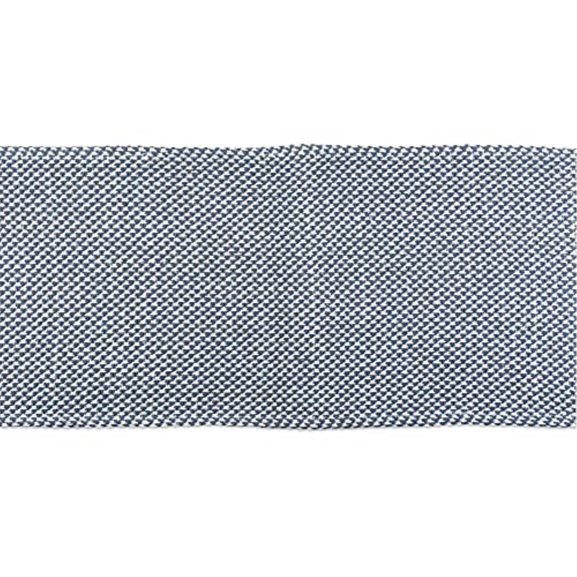 DII French Blue Woven Table Runner 15x108''