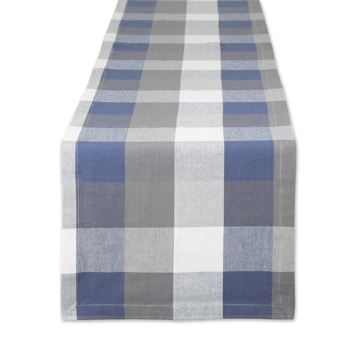 Dii French Blue Tri Color Check Table Runner – Homenkitchenshop