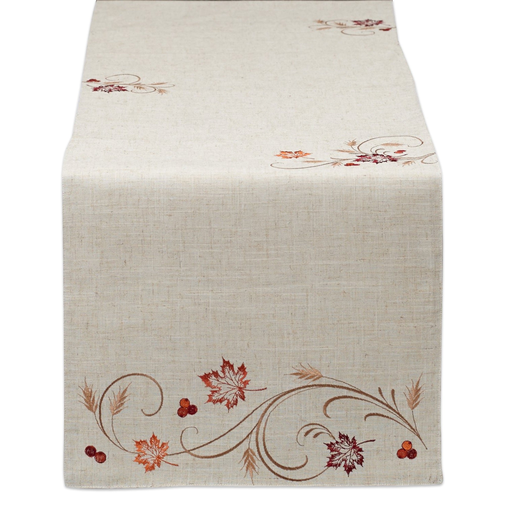 Dii Autumn Wheat Table Runner 14X108