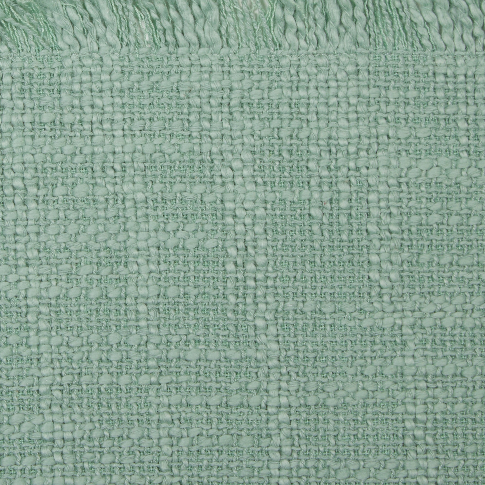DII Jadeite Basket Fringe Table Runner 14x72