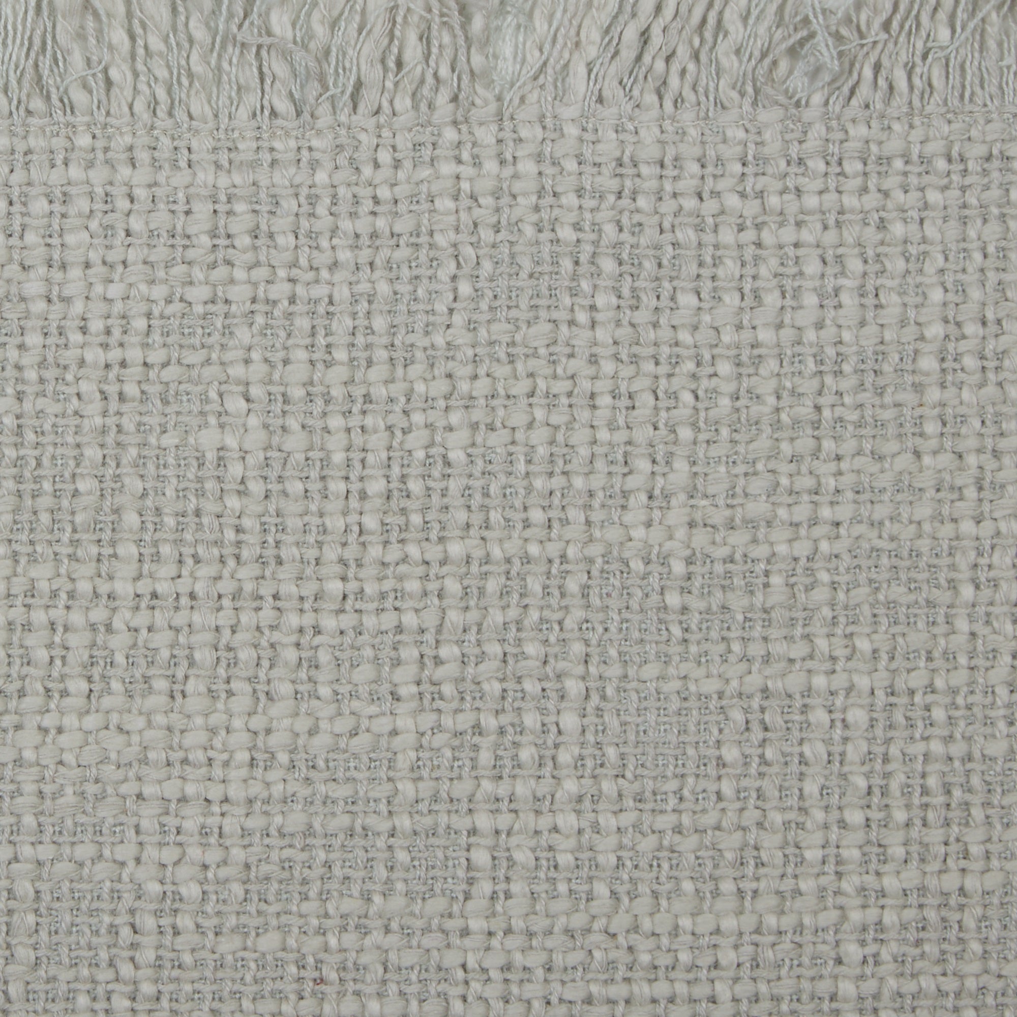 DII Light Rain Basket Fringe Table Runner 14x72