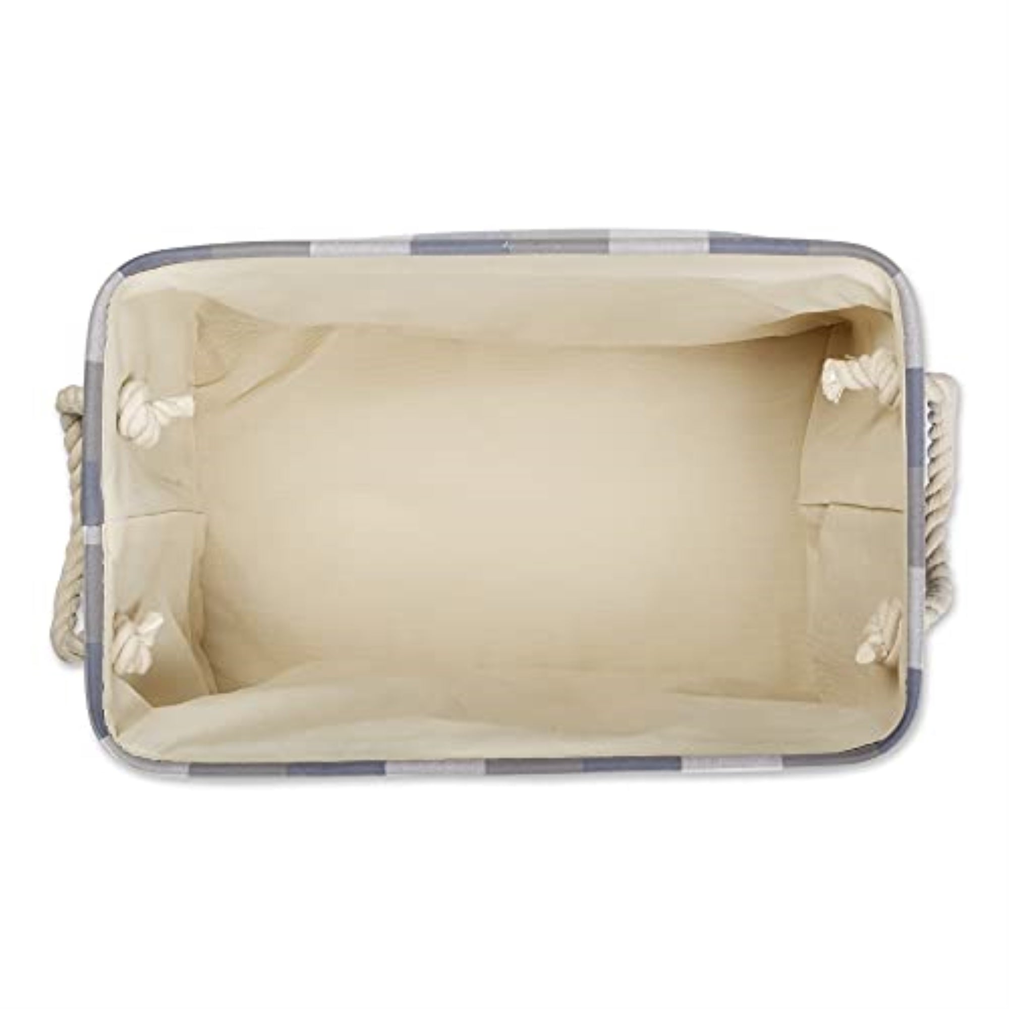 DII Polyester Bin Tri Color French Blue Rectangle Medium 16''x10''x12''
