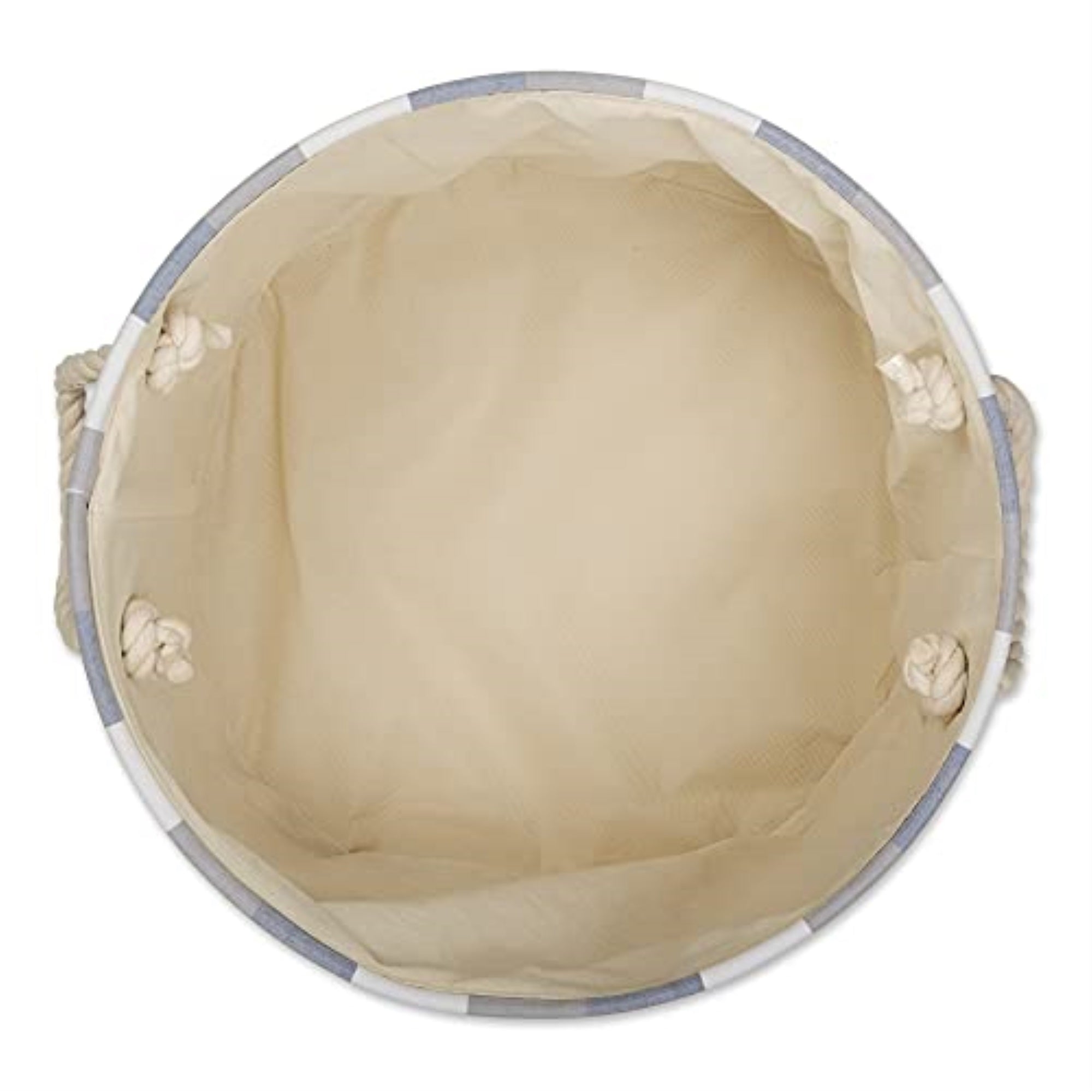 DII Polyester Bin Tri Color French Blue Round Large 15''x16''x16''