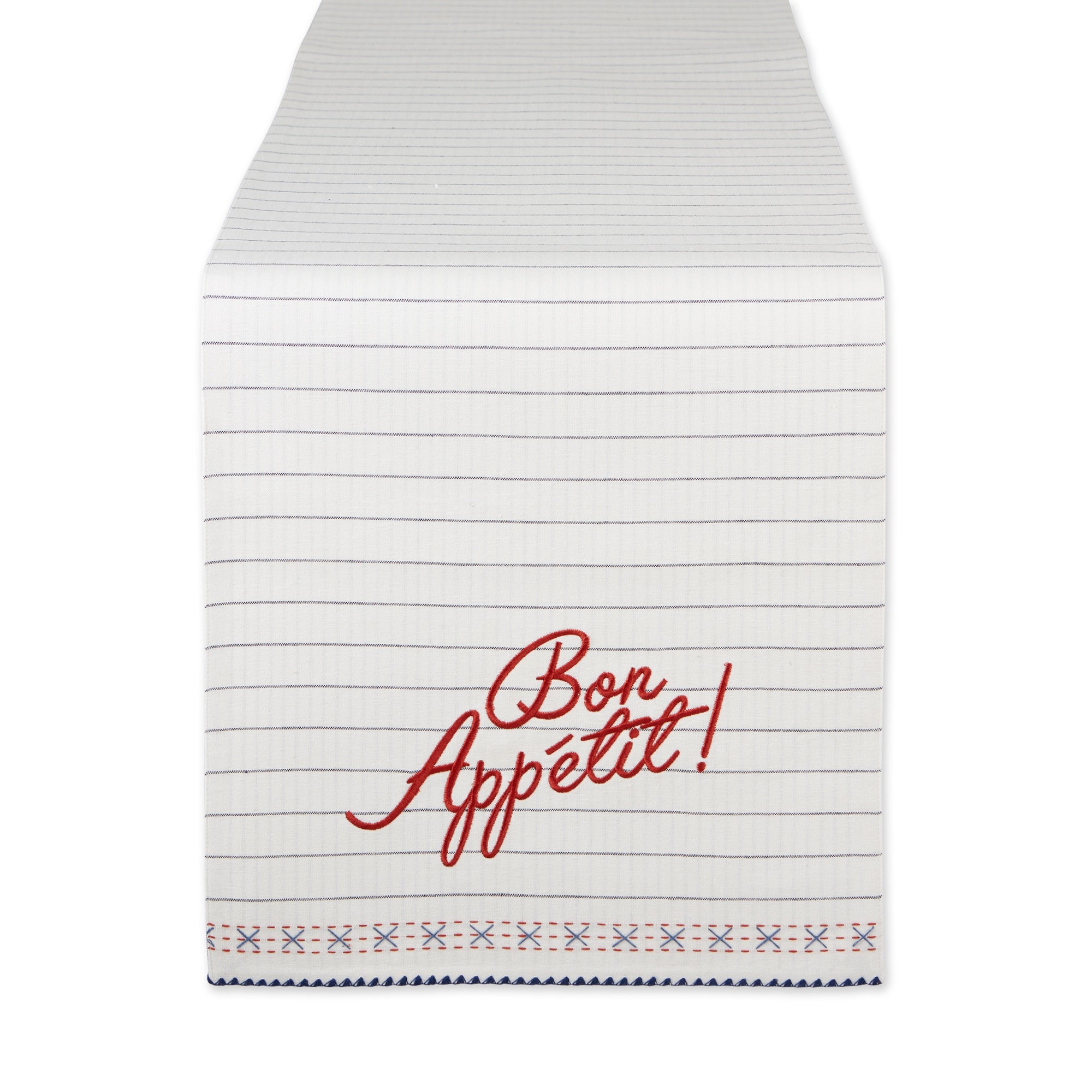 Dii Bon Appetit Embellished Table Runner 14X72