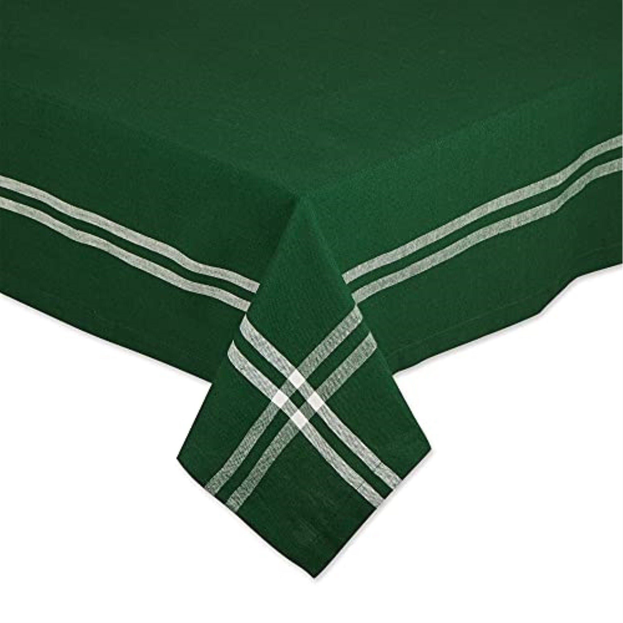 Dii Balsam Border Stripe Tablecloth 52X52 Inches
