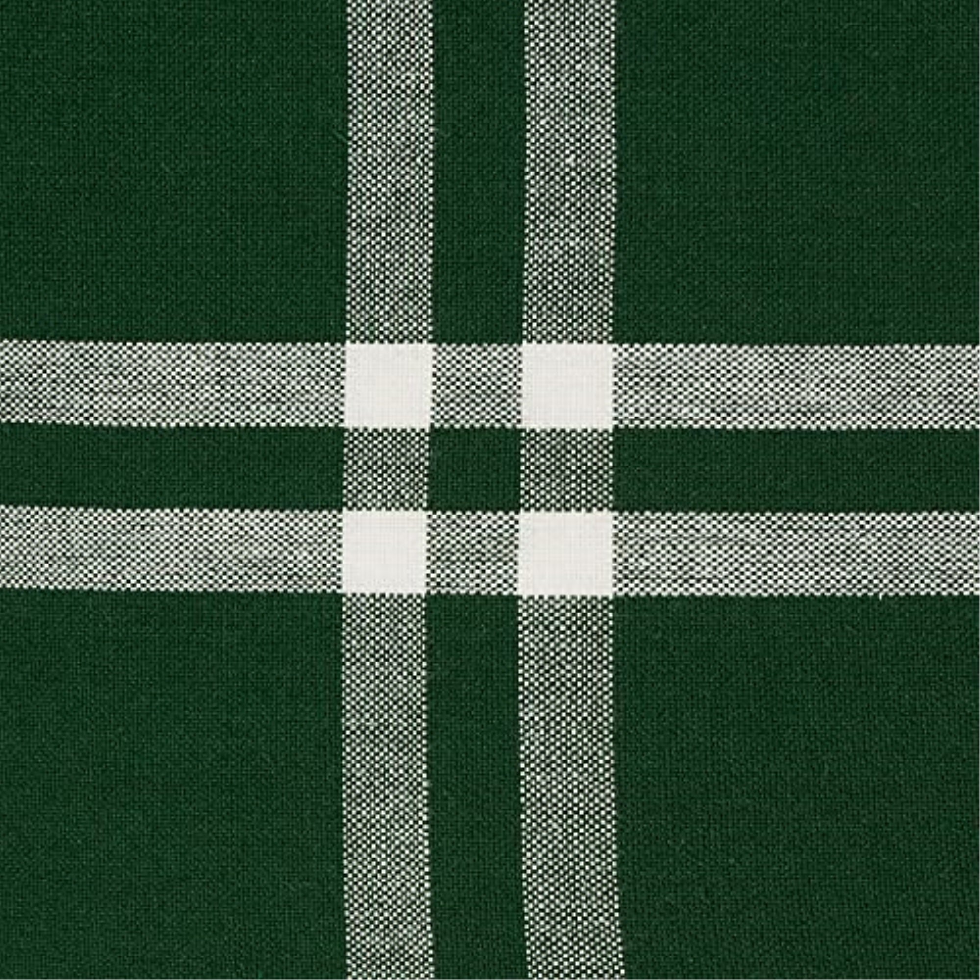 DII Balsam Border Stripe Tablecloth 52x52 inches