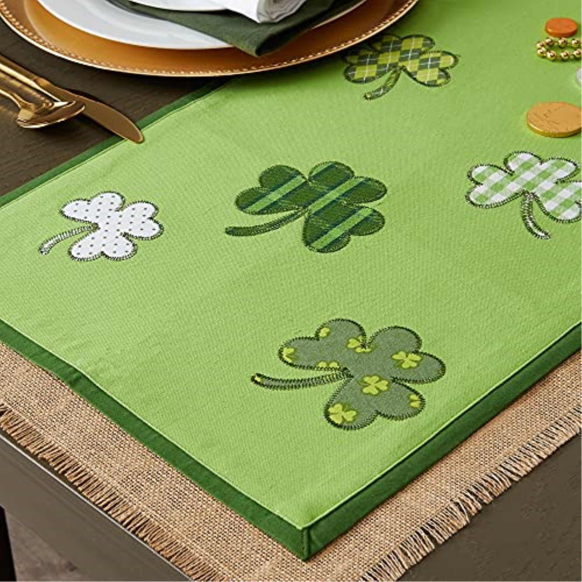 DII Lucky Day Table Runner 14x108''