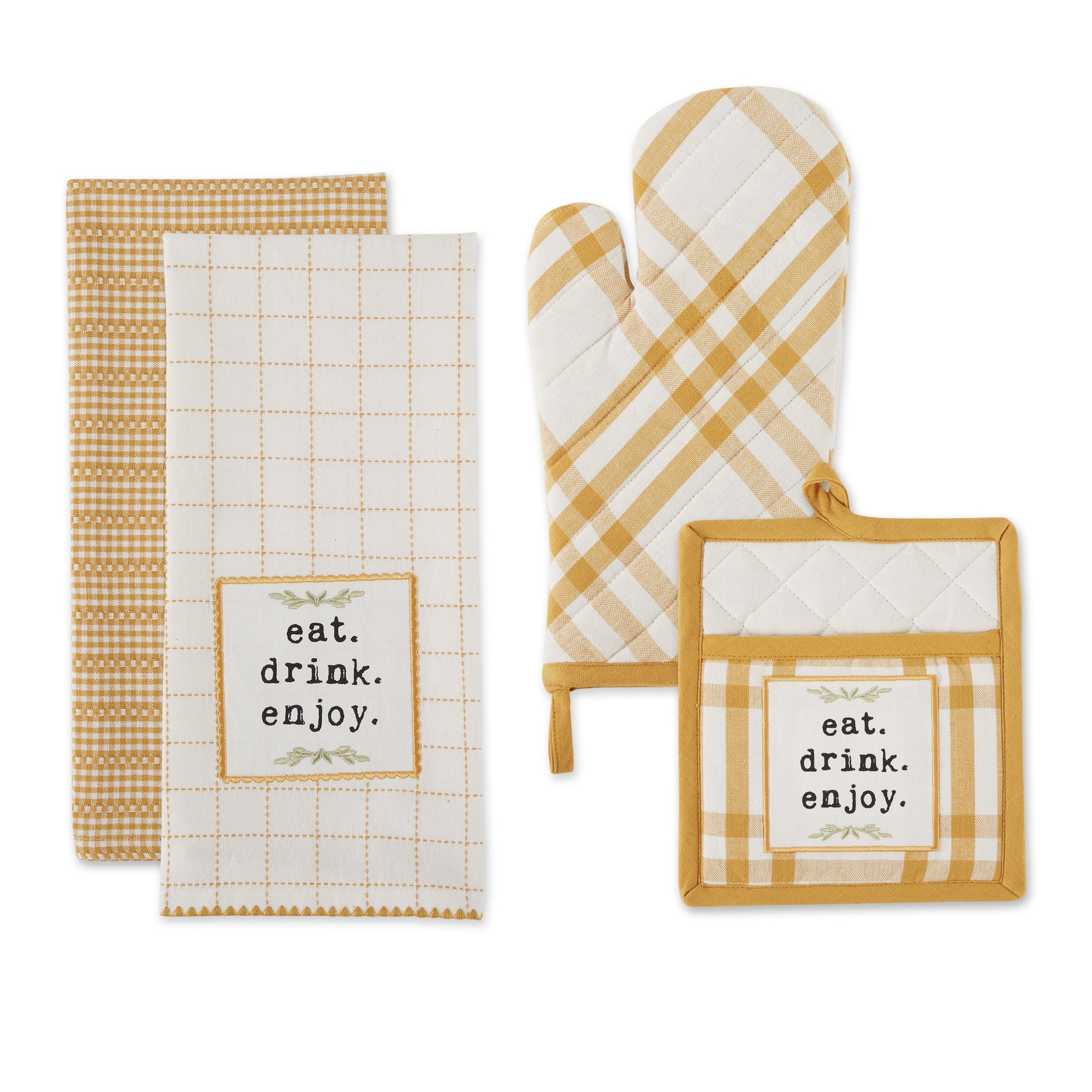 Honey Gold Home Sweet Farmhouse Kitchen Set/4