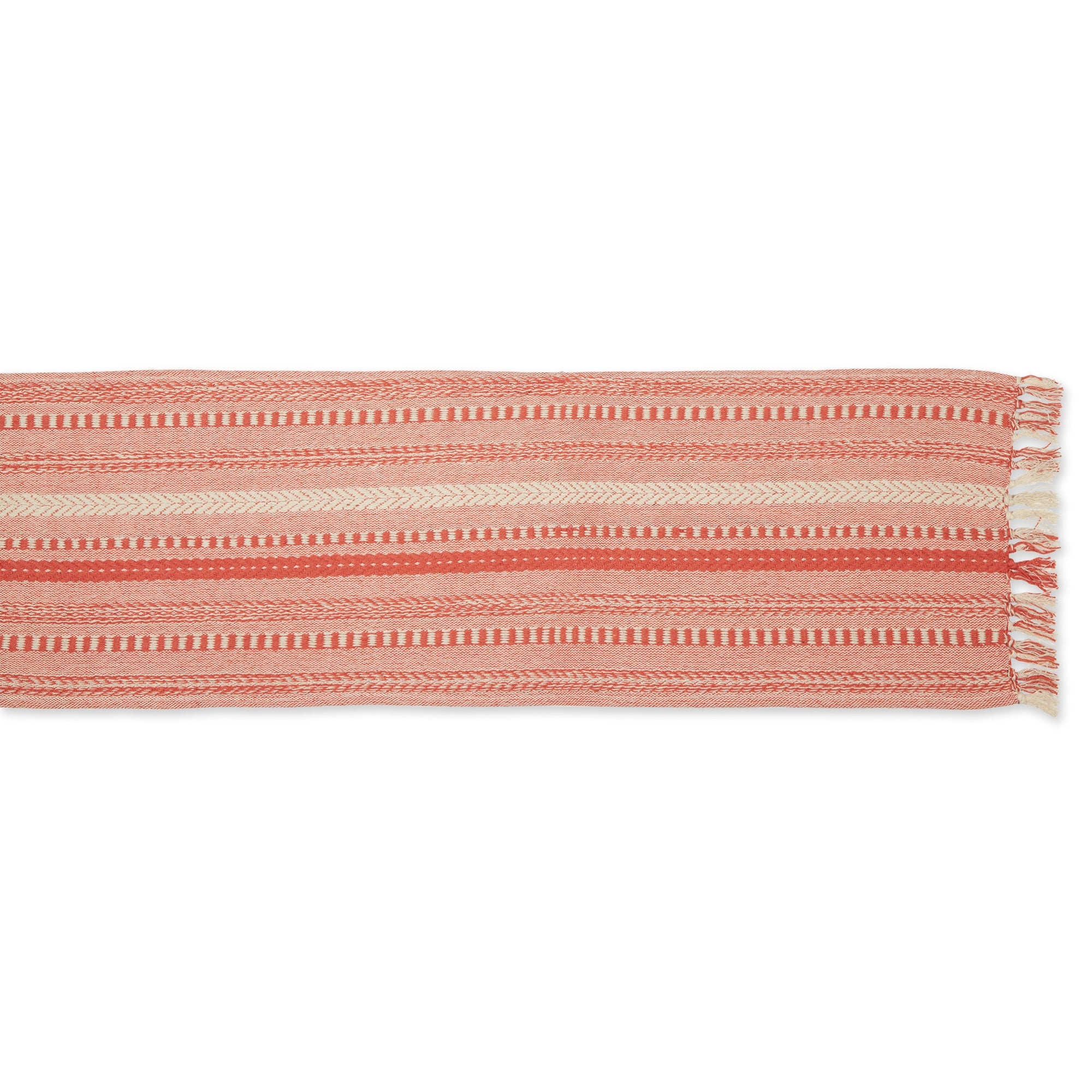 Dii Spice Braided Stripe Table Runner 15X72