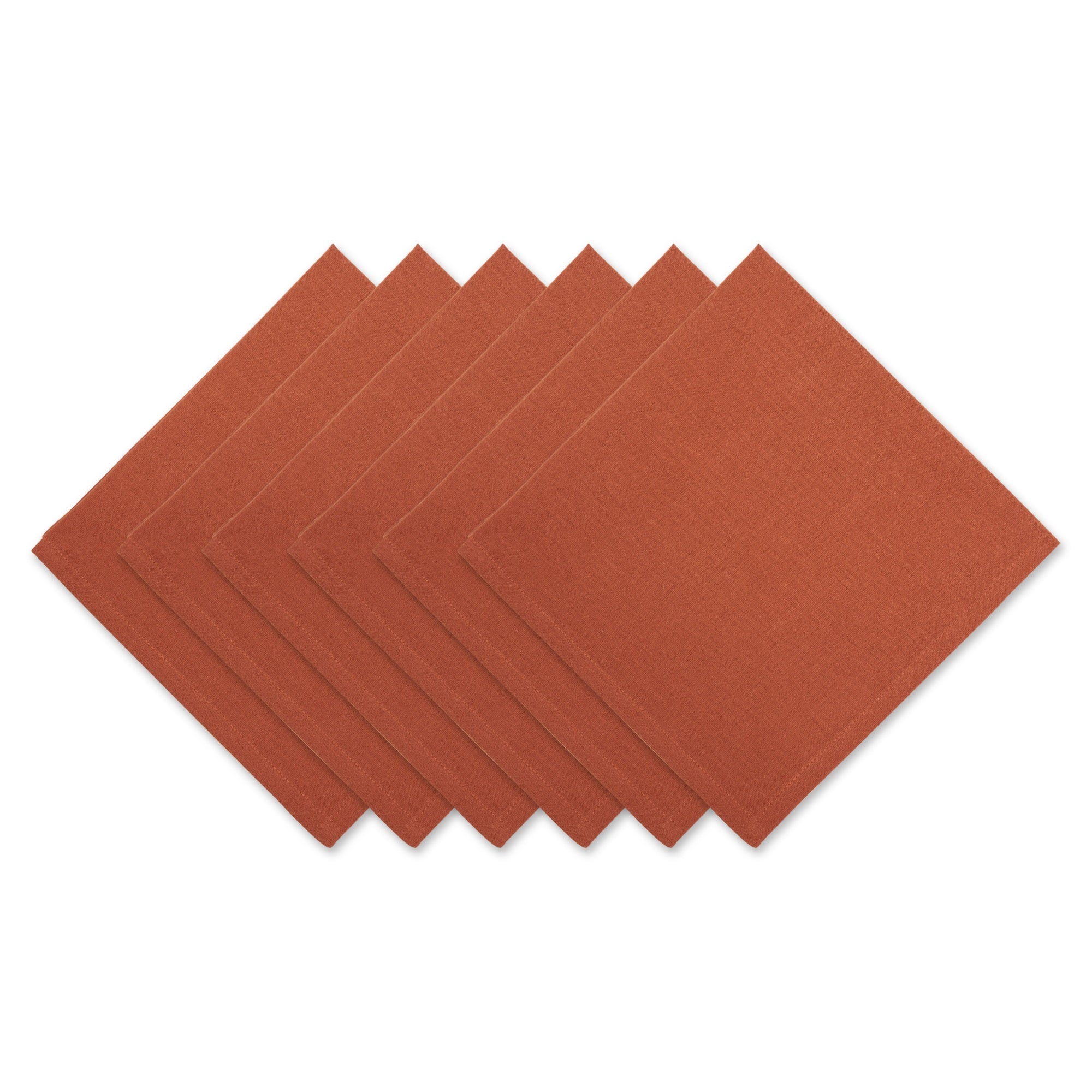 Cinnamon Solid Napkin Set/6