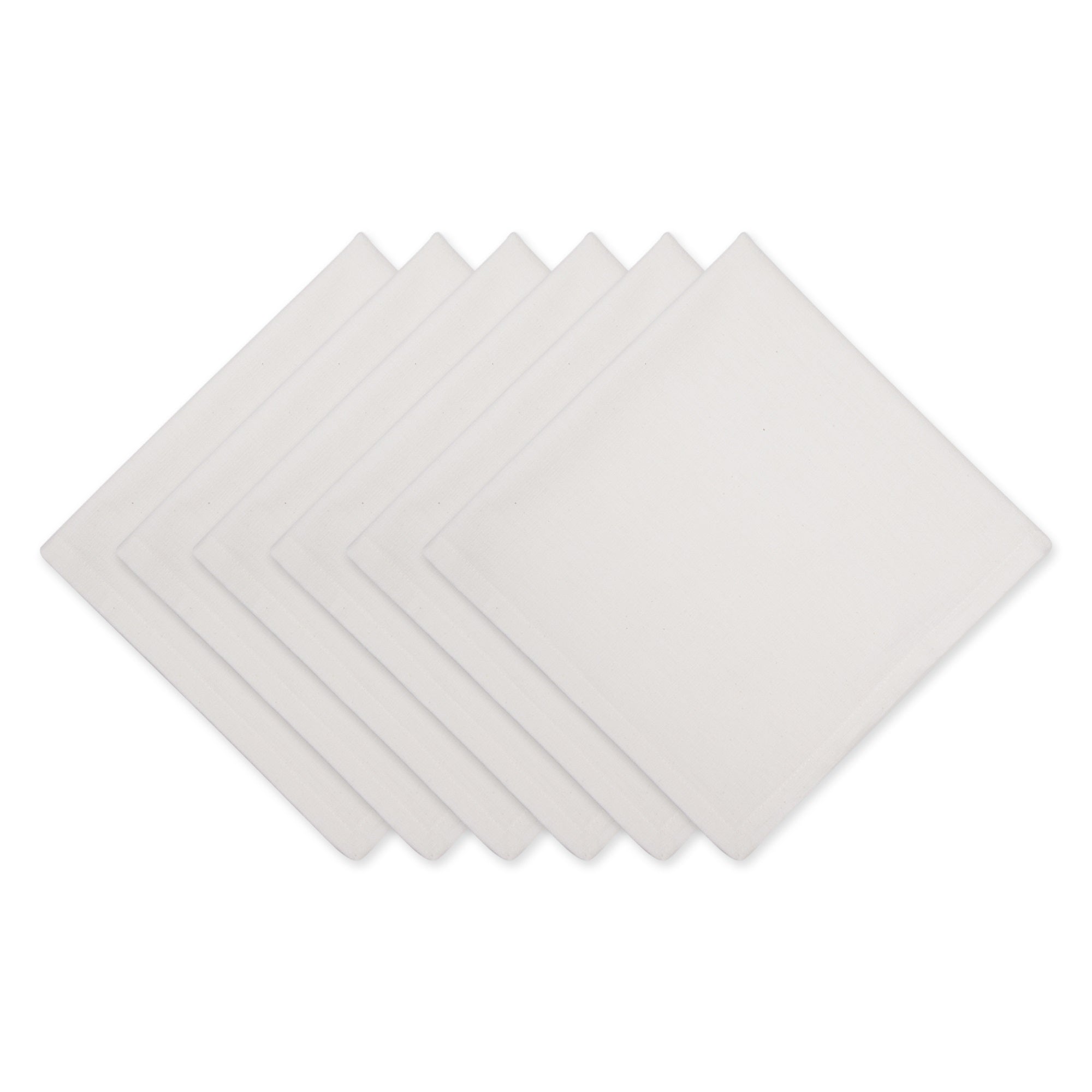 Off-White Solid Napkin Set/6