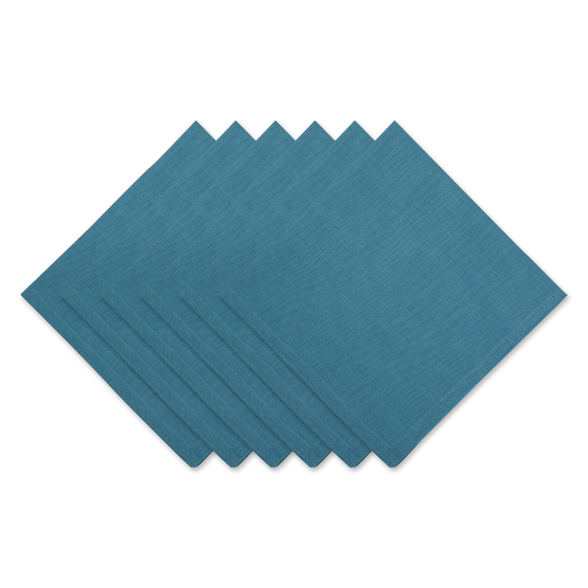 Teal Solid Napkin Set/6