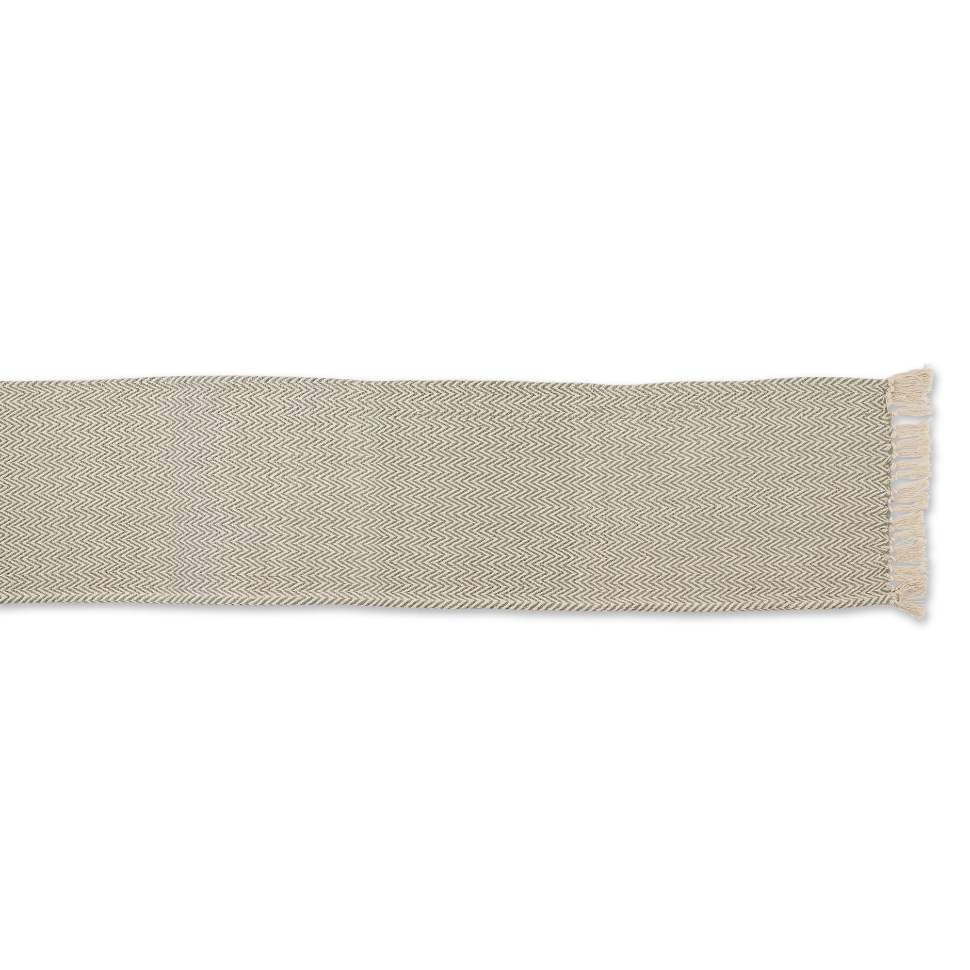DII Artichoke Chevron Table Runner 15x108