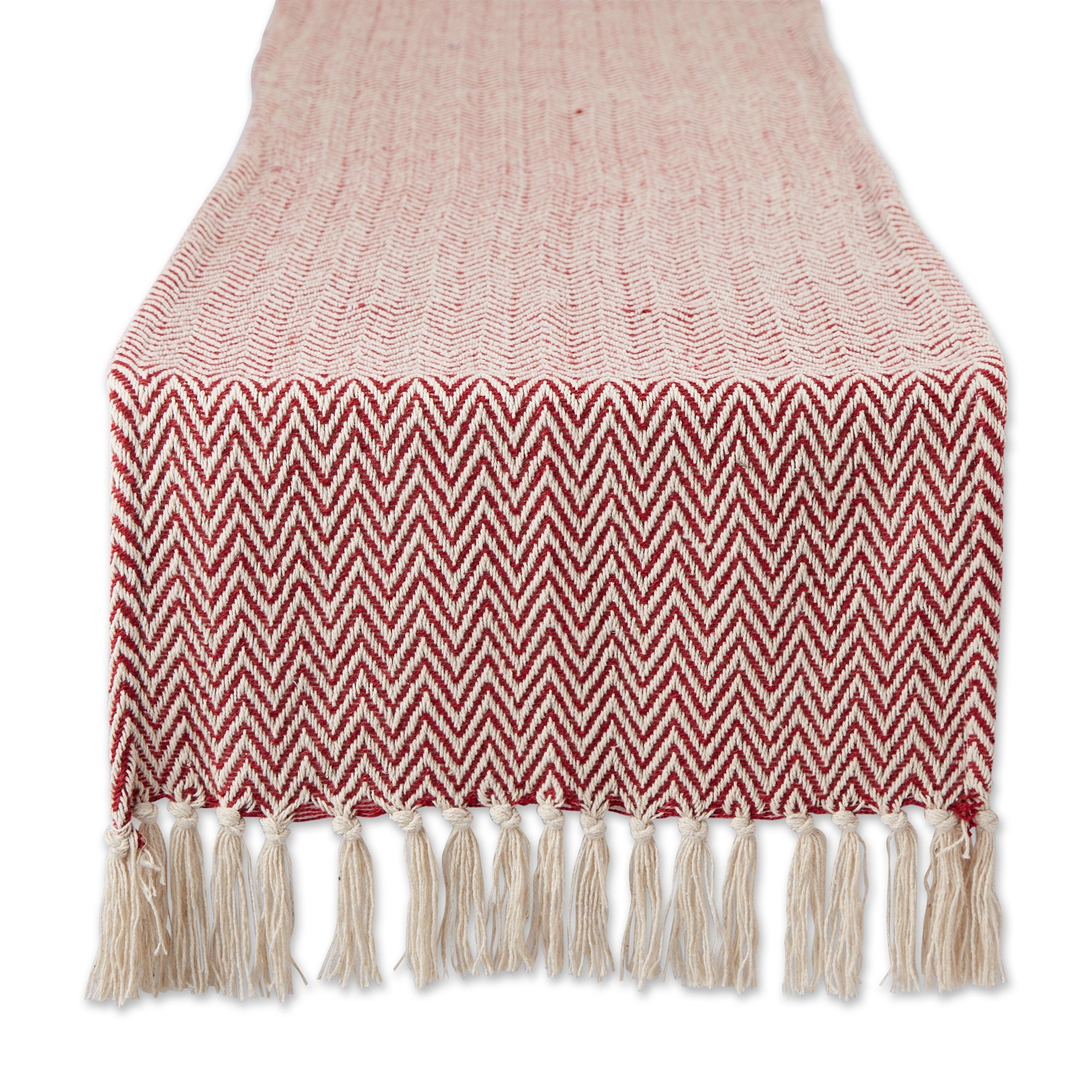 Dii Barn Red Chevron Table Runner 15X72