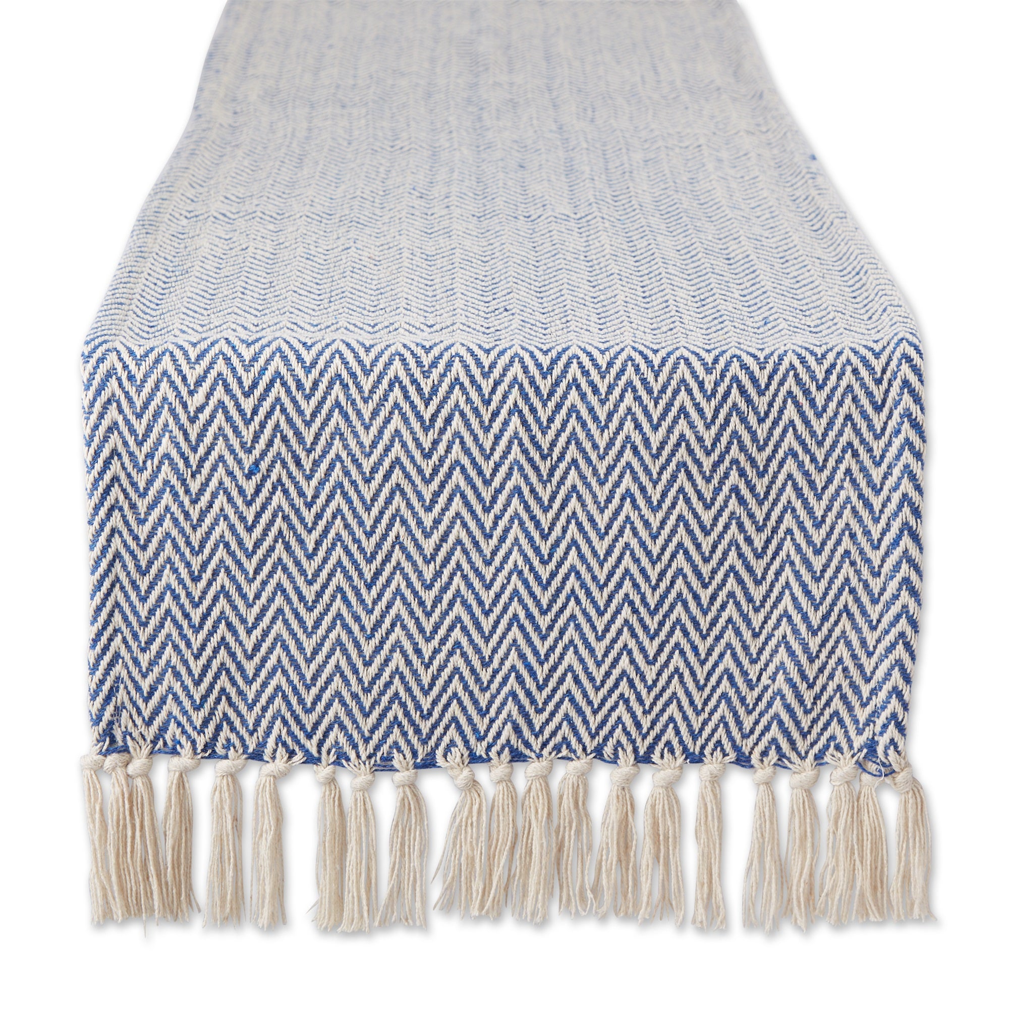 Dii Nautical Blue Chevron Table Runner 15X72