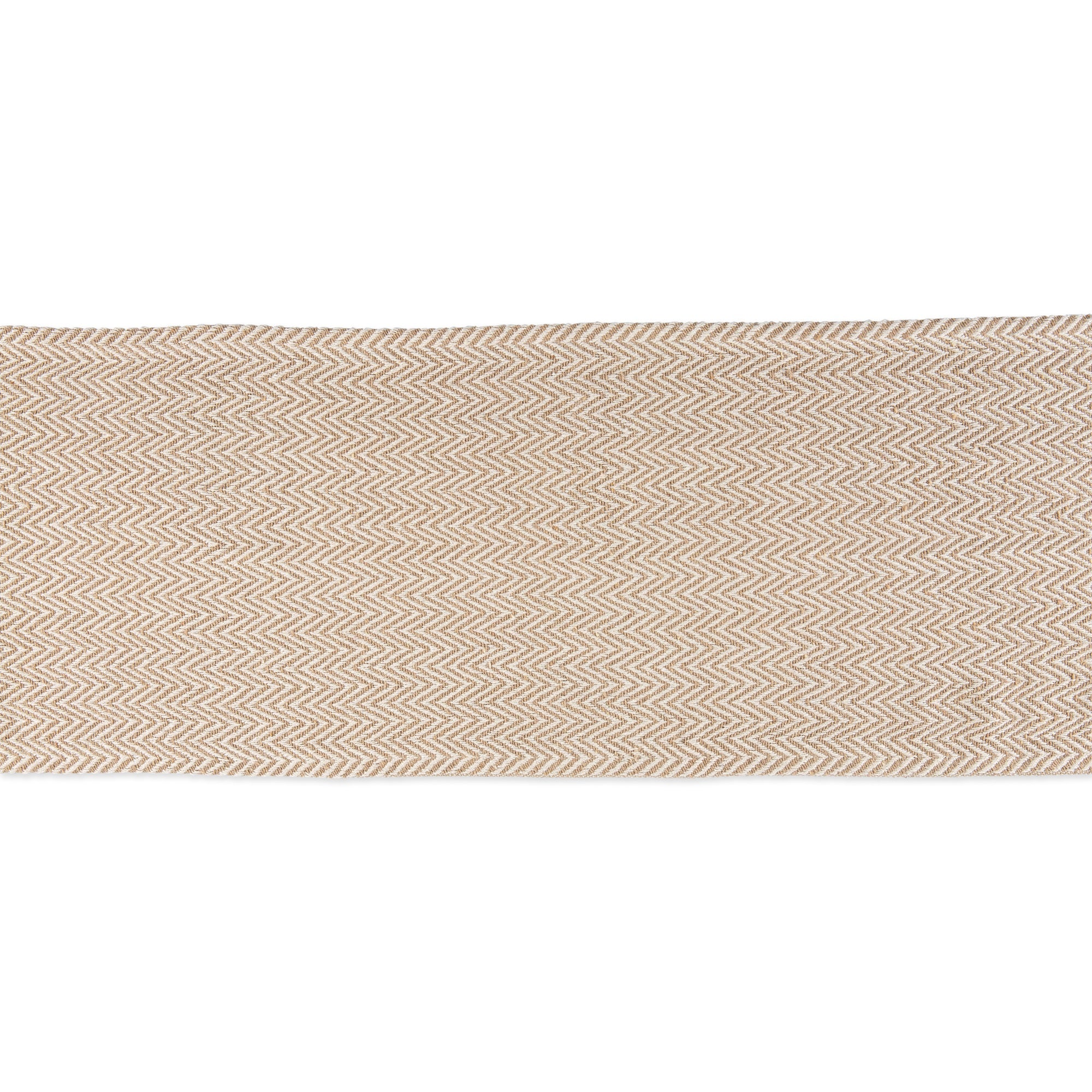 DII Stone Handloom Chevron Table Runner 15x108