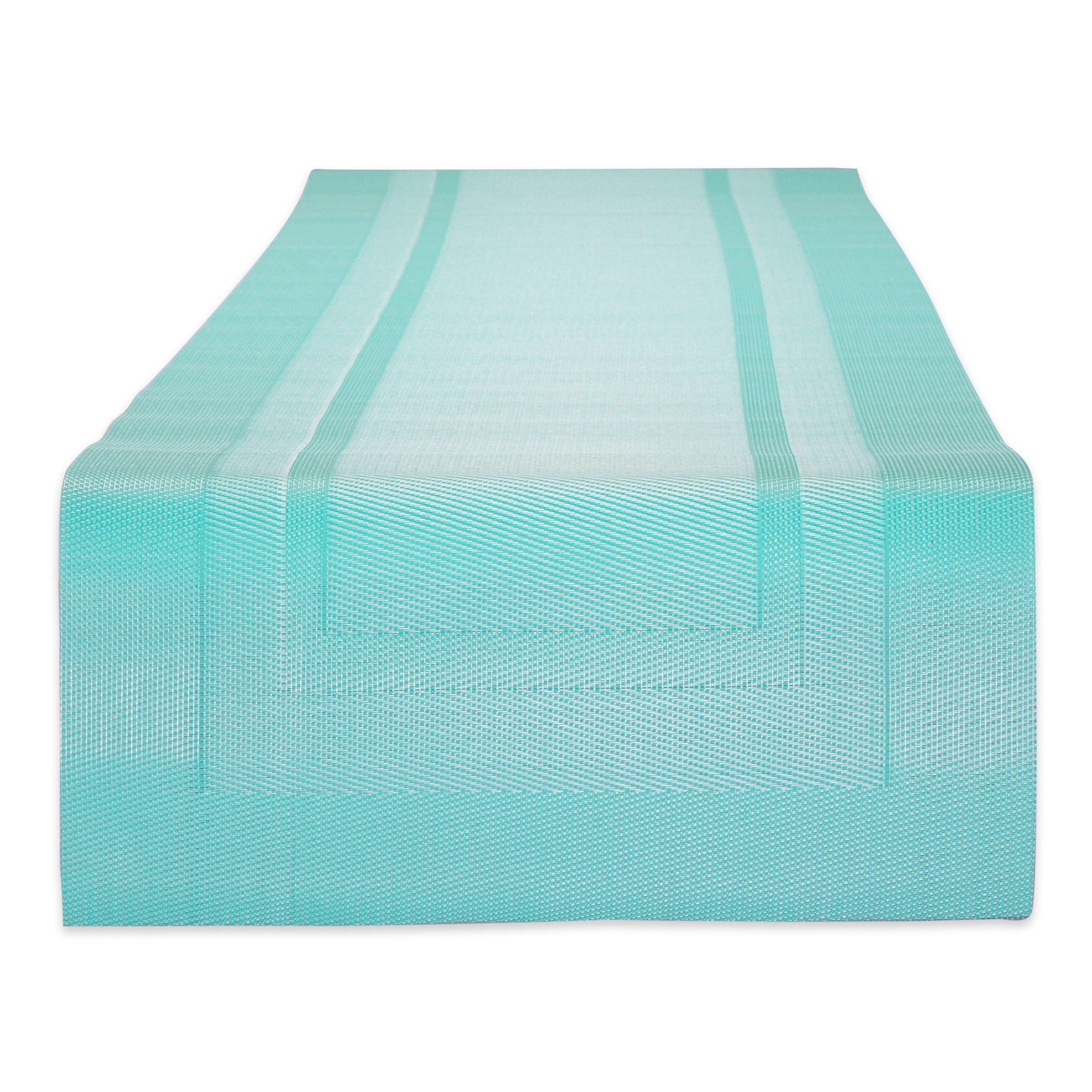 Dii Aqua Pvc Doubleframe Table Runner 14X72