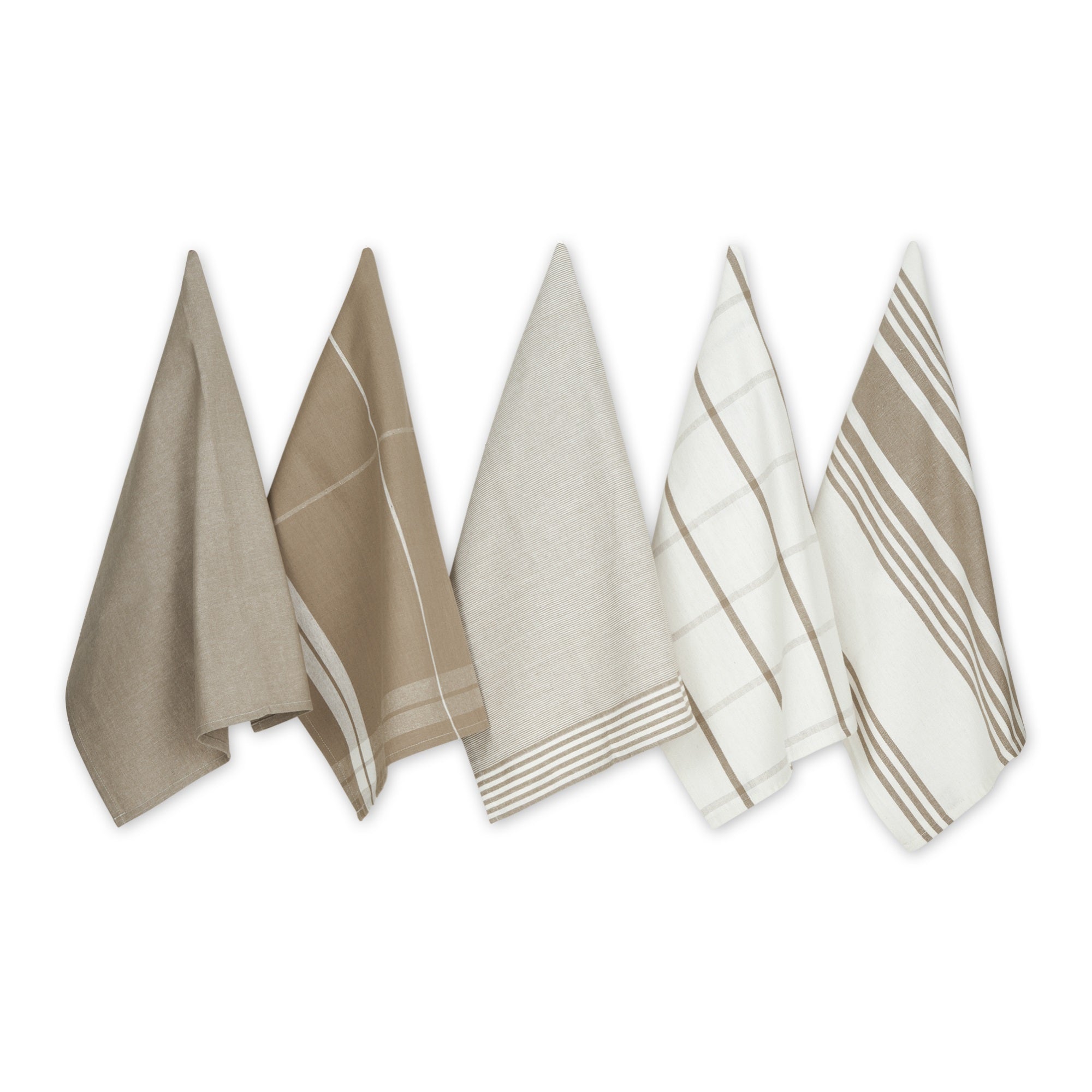 Stone Classic Oversized Woven Dishtowels Set/5