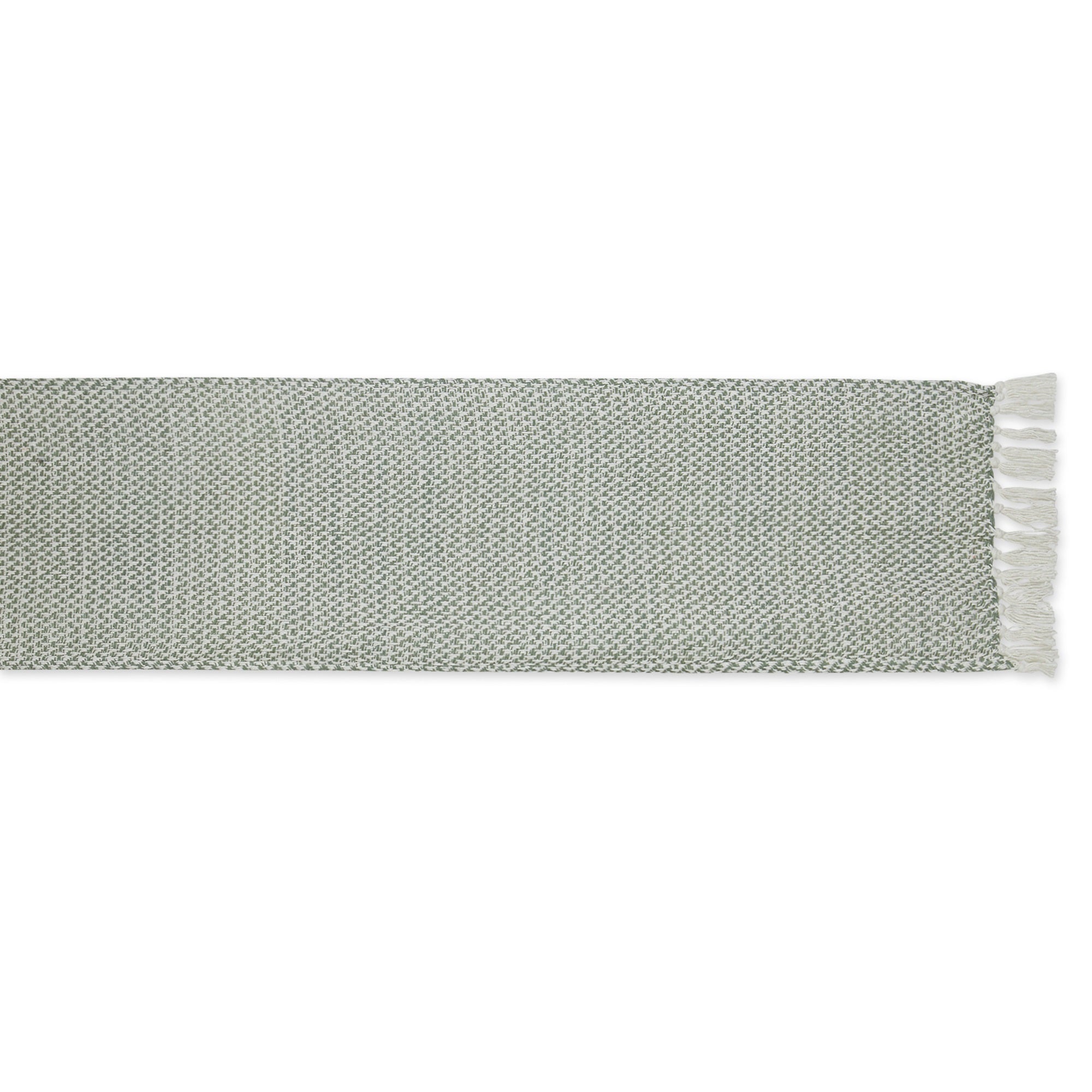 DII Artichoke Woven Table Runner 15x72
