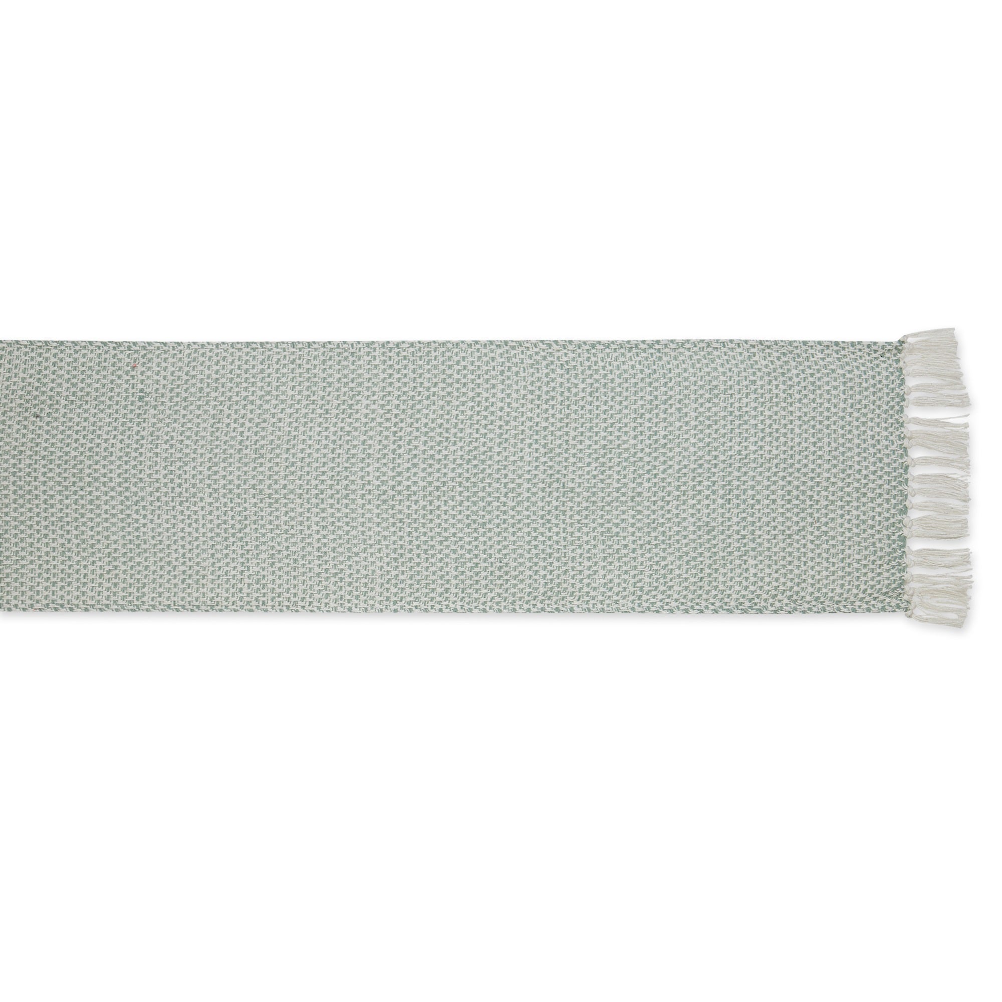 DII Jadeite Woven Table Runner 15x108