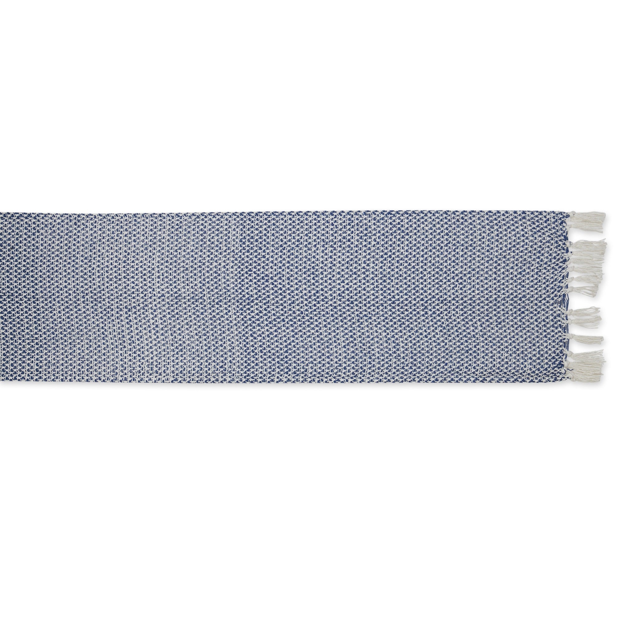 DII Nautical Blue Woven Table Runner 15x72