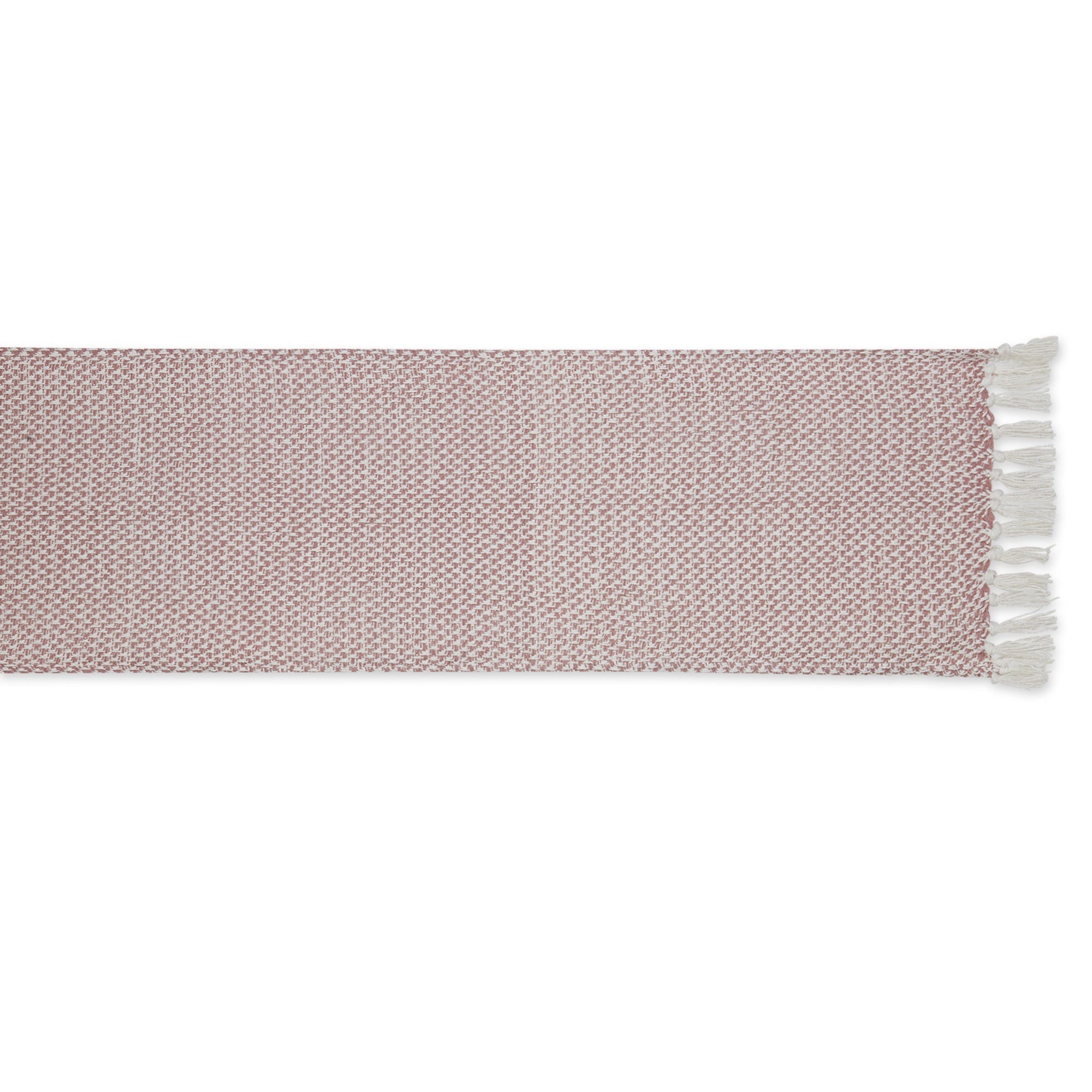 DII Pale Mauve Woven Table Runner 15x72
