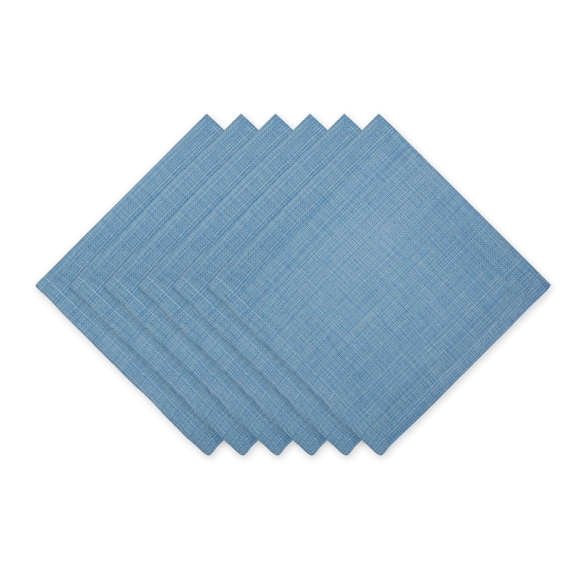 Light Blue Variegated Napkin Set/6