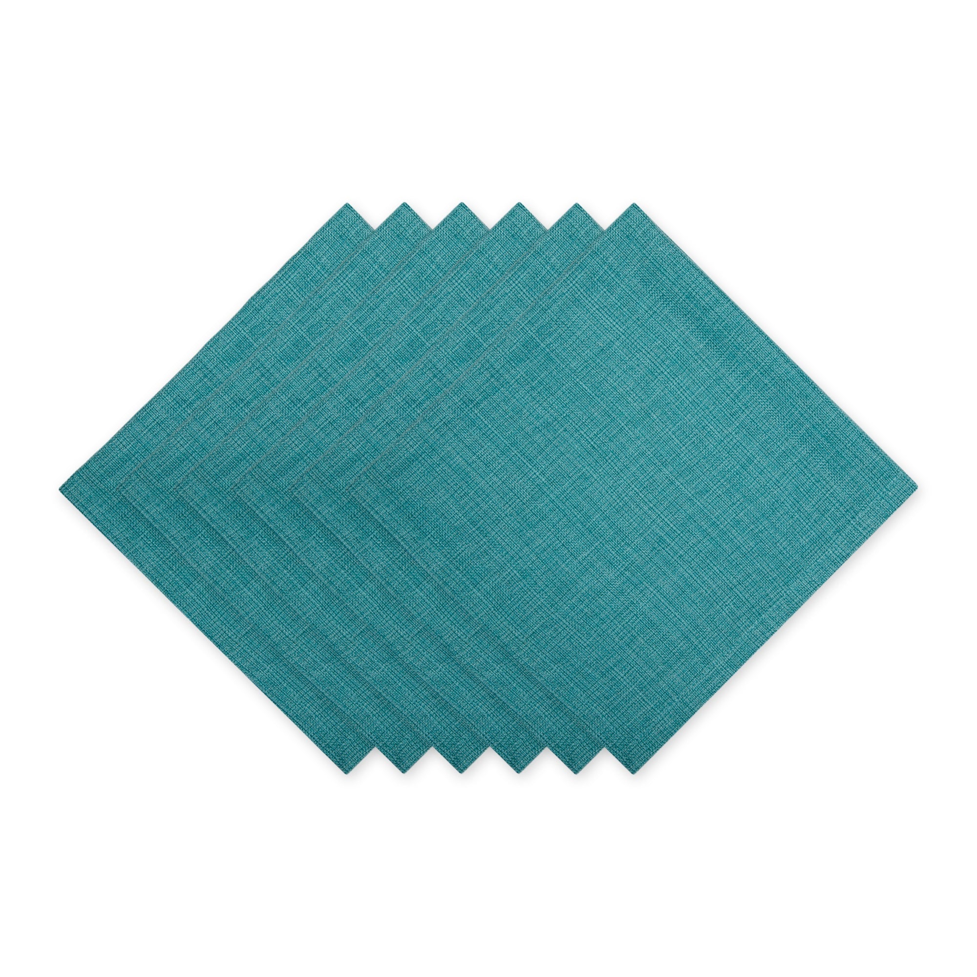 Teal Variegated Napkin Set/6