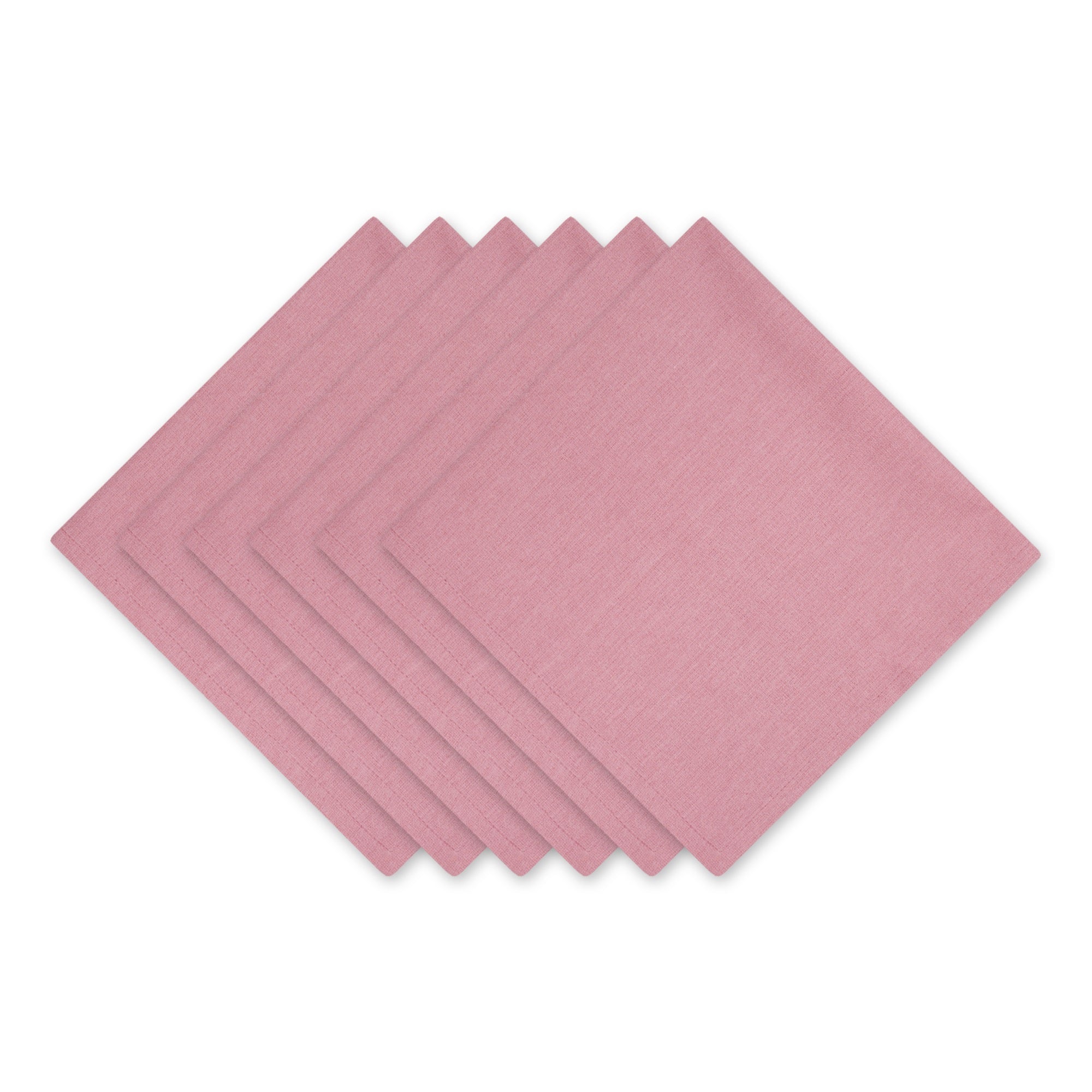 Rose Solid Napkin Set/6