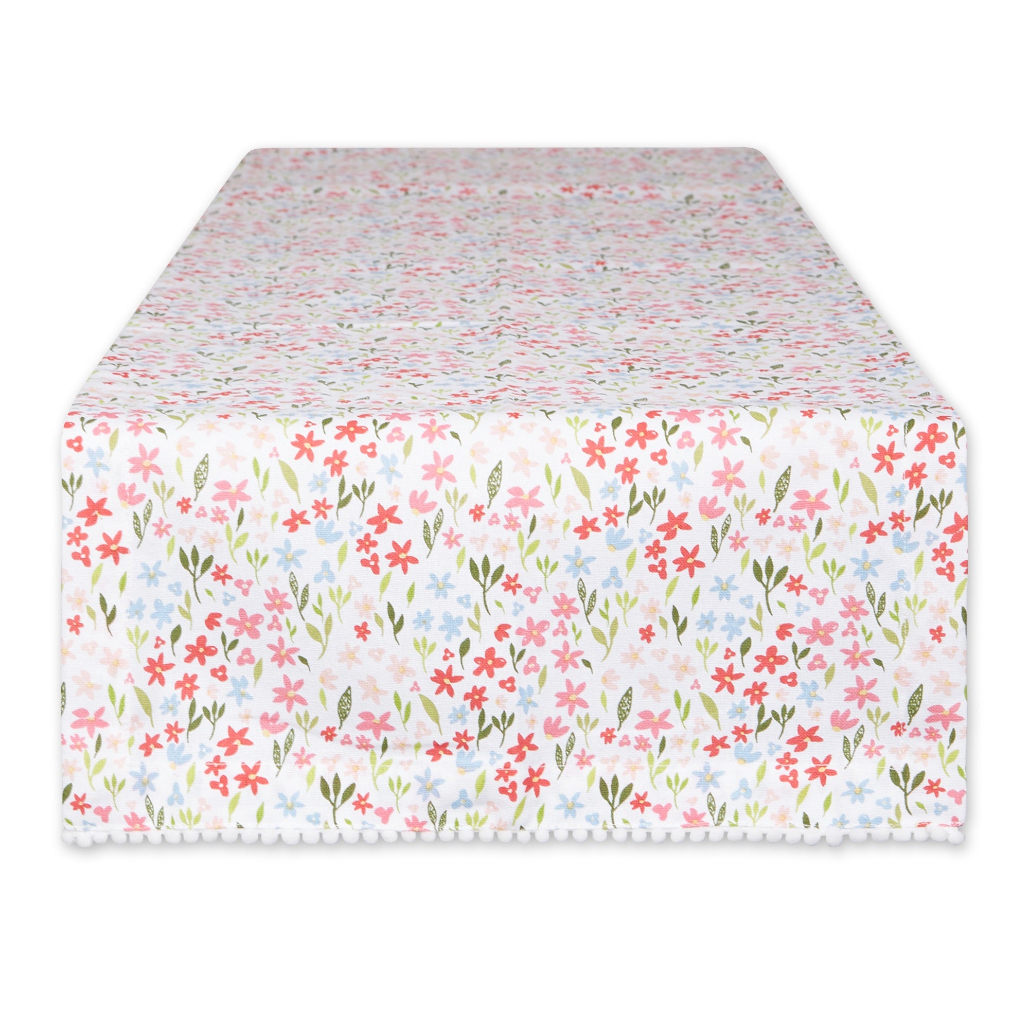 Sweet Flowers Printed Table Runner 14X72