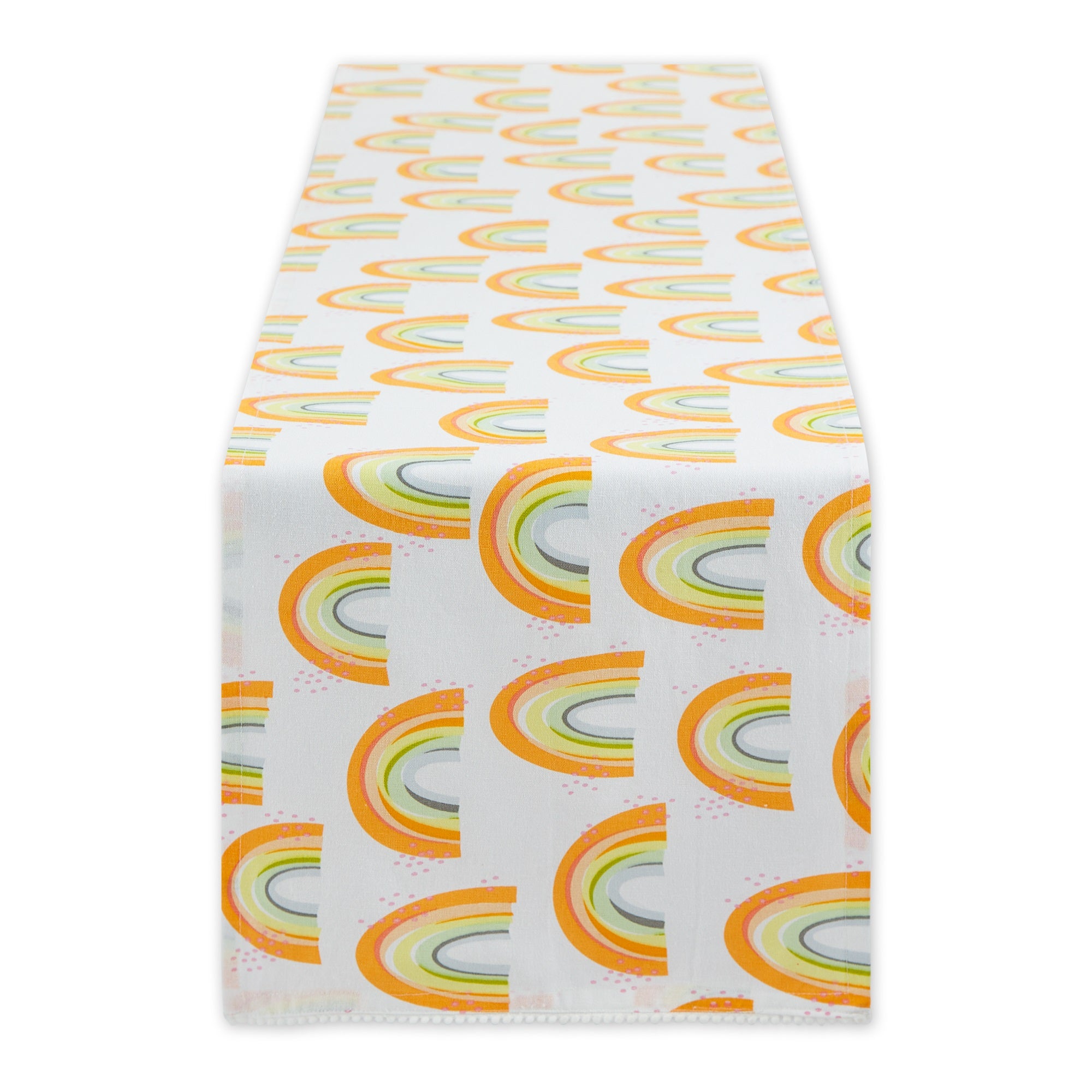 Rainbow Print Table Runner 14X108