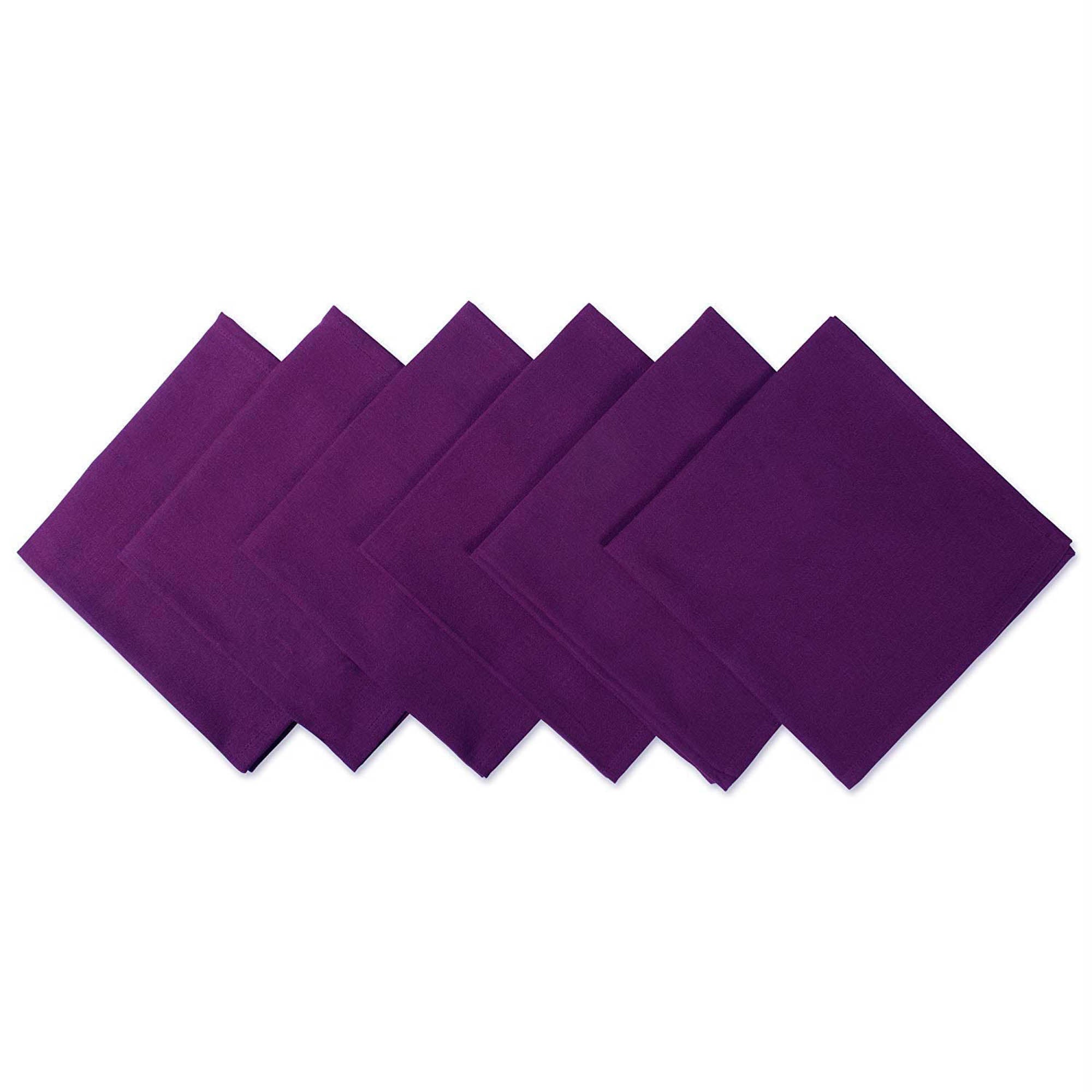 Dii Eggplant Napkin (Set Of 6)