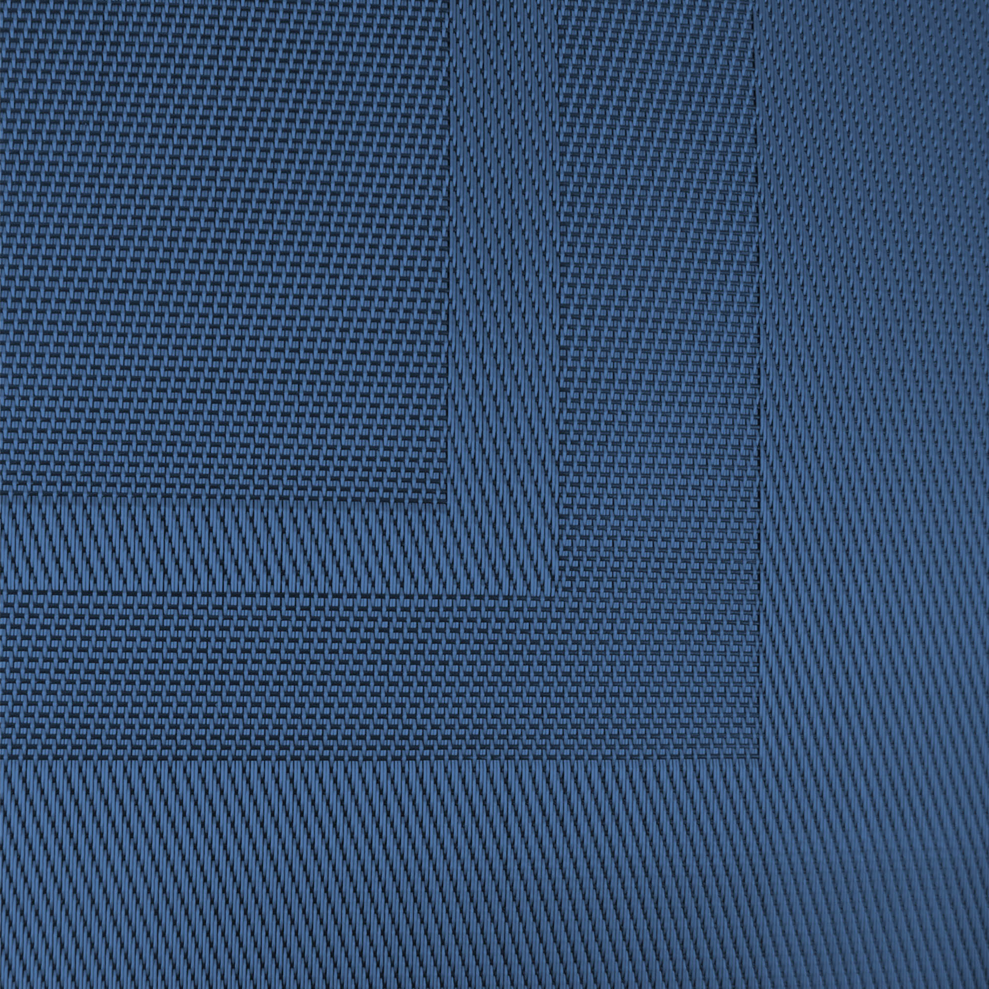 DII Nautical Blue Pvc Doubleframe Placemat (Set of 6)