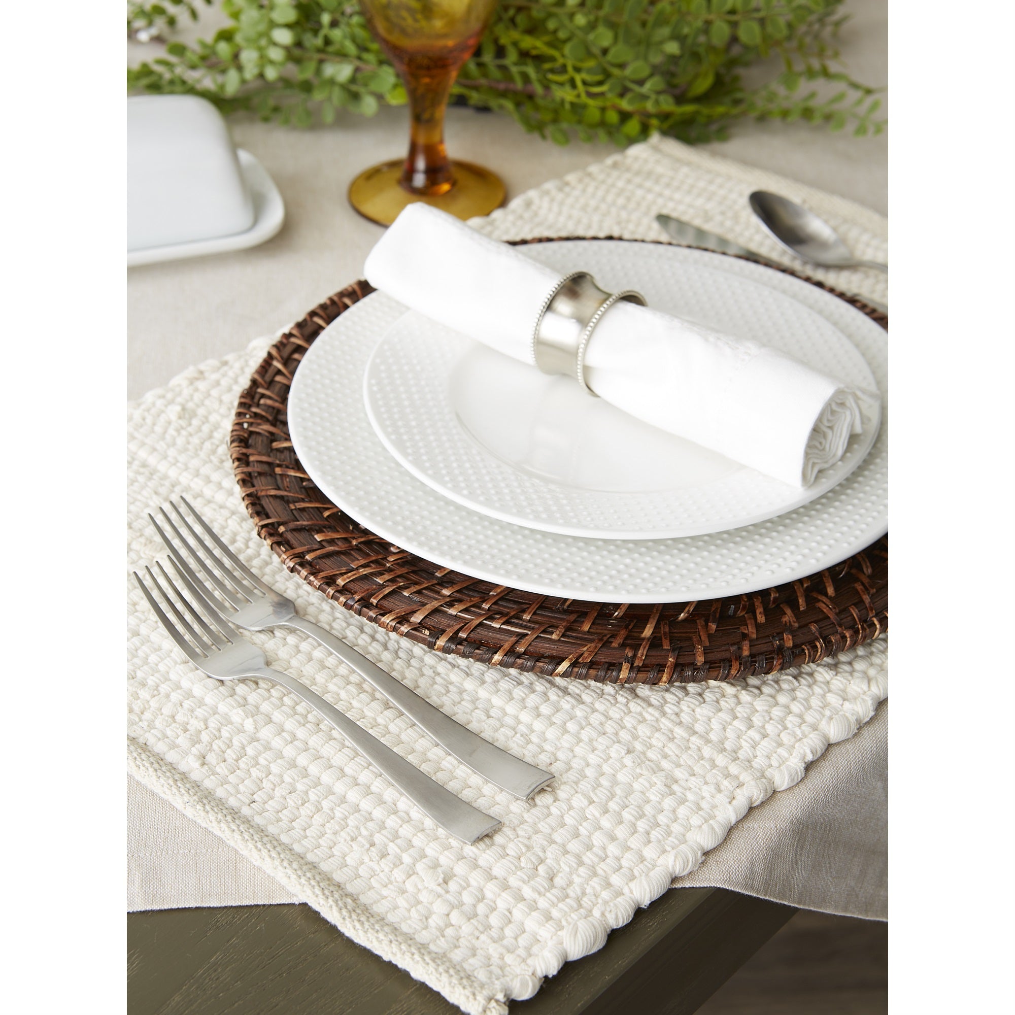 PLACEMAT CHINDI Set of 6 NATURAL