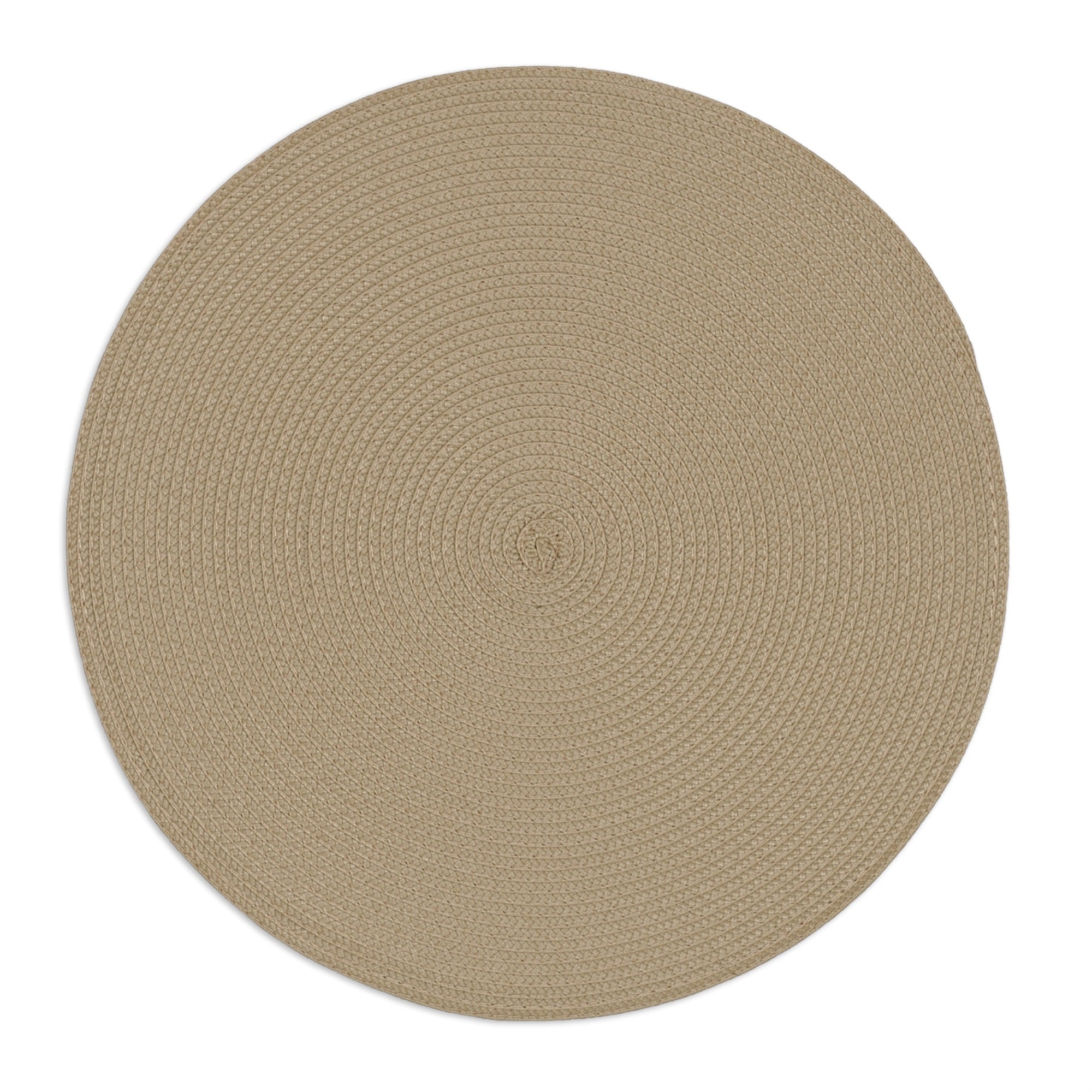 PLACEMAT ROUND WOVEN NATURAL Set of 6