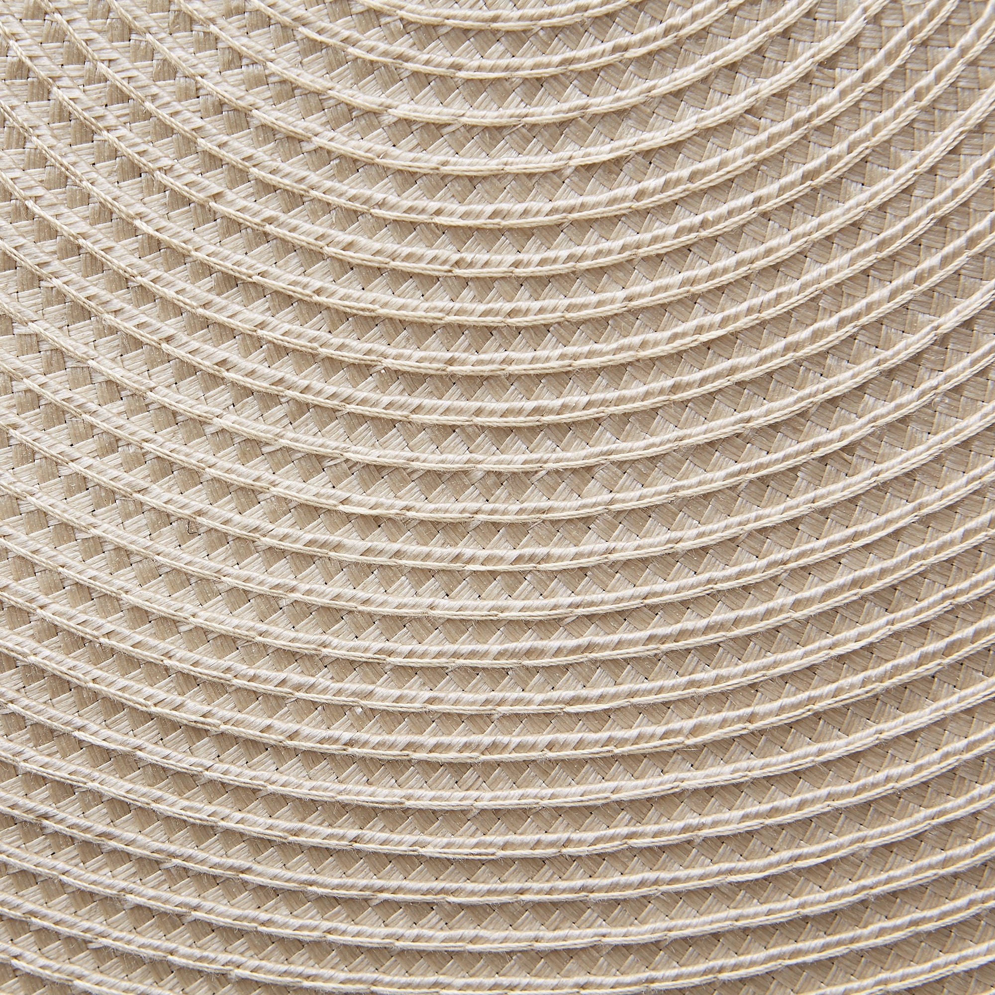 PLACEMAT ROUND WOVEN NATURAL Set of 6
