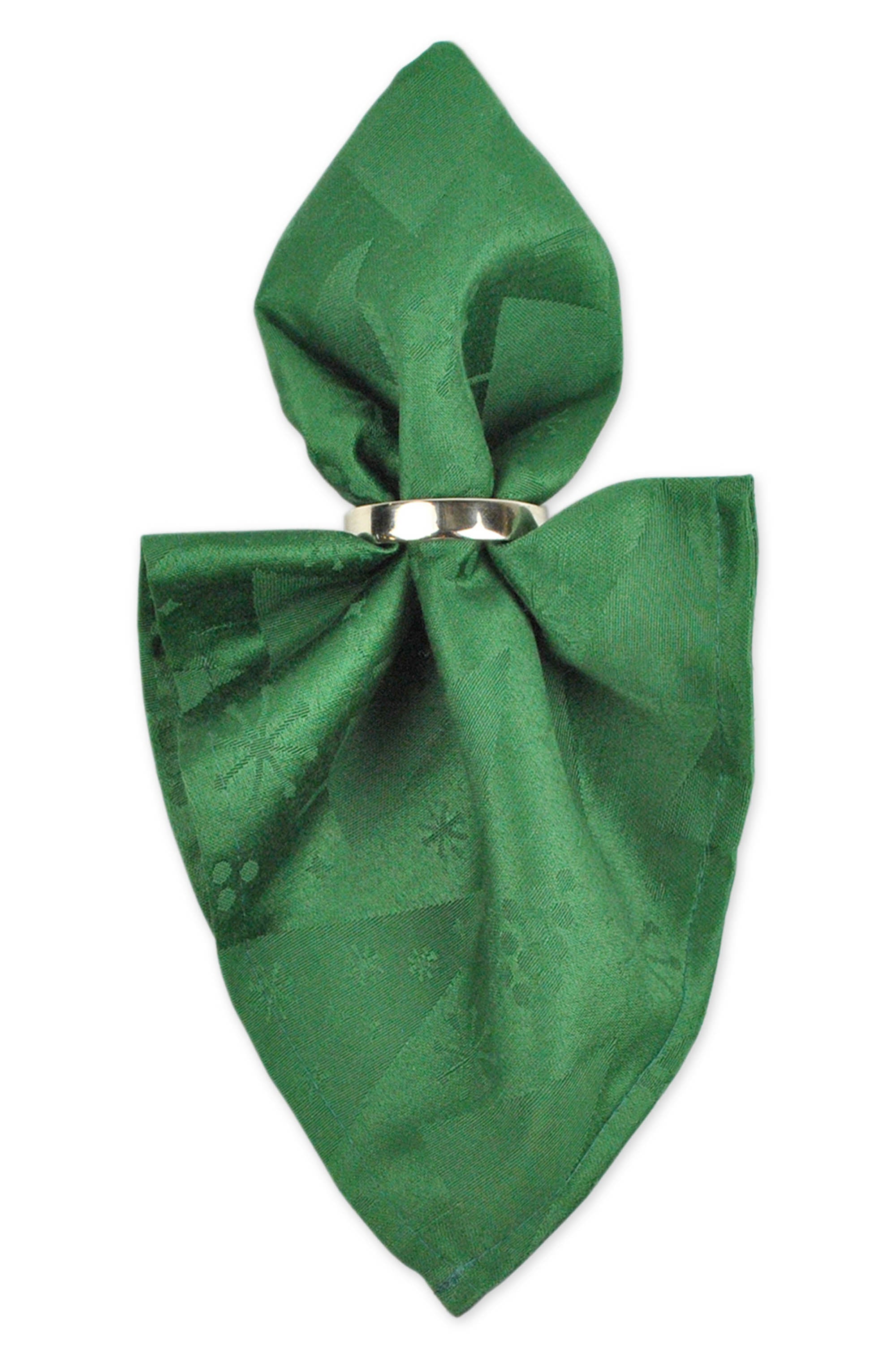 Dii Green Holiday Trees Napkin (Set Of 6)