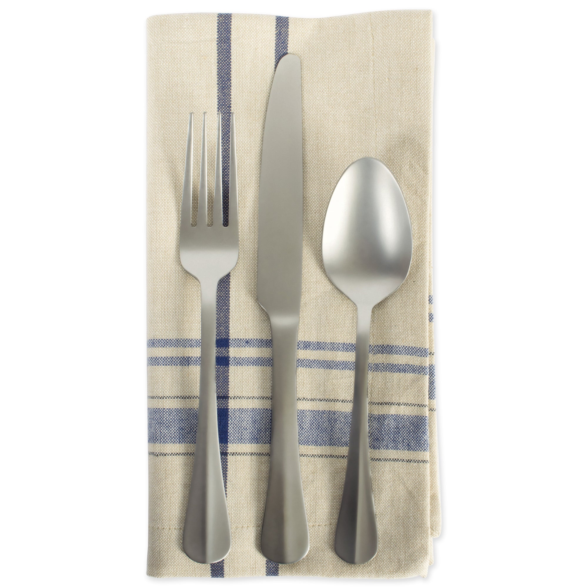 DII Nautical Blue French Stripe Napkin (Set of 6)