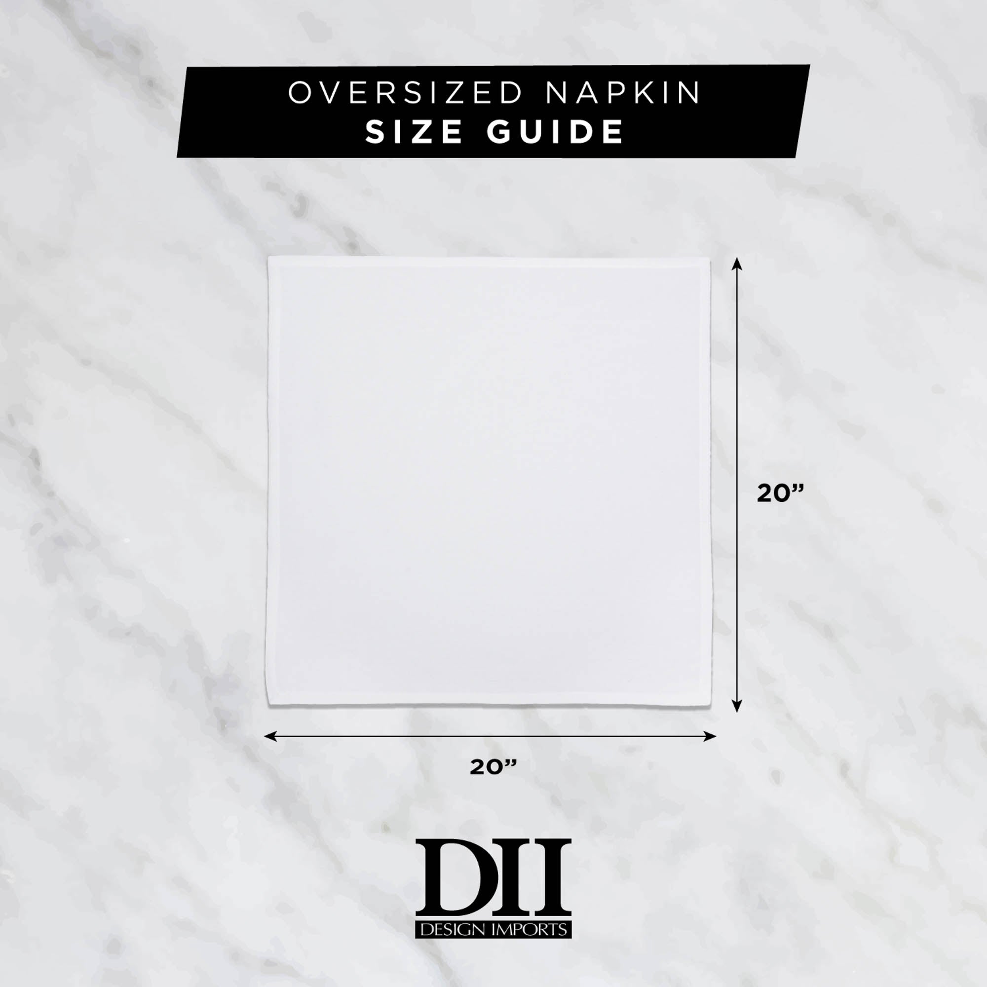 DII Variegated Spice Napkin (Set of 6)
