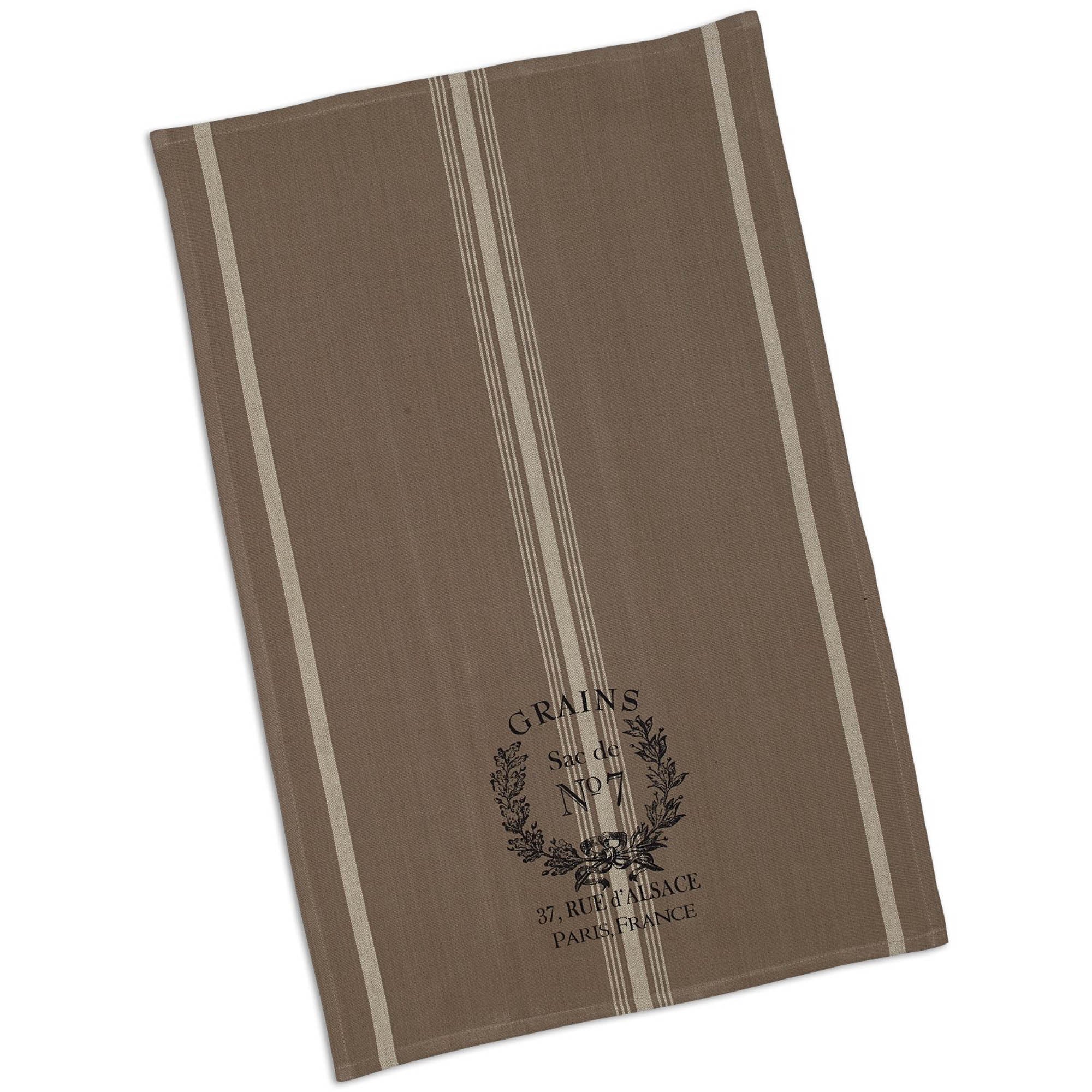 DII Assorted French Printed Dishtowel (Set of 3)