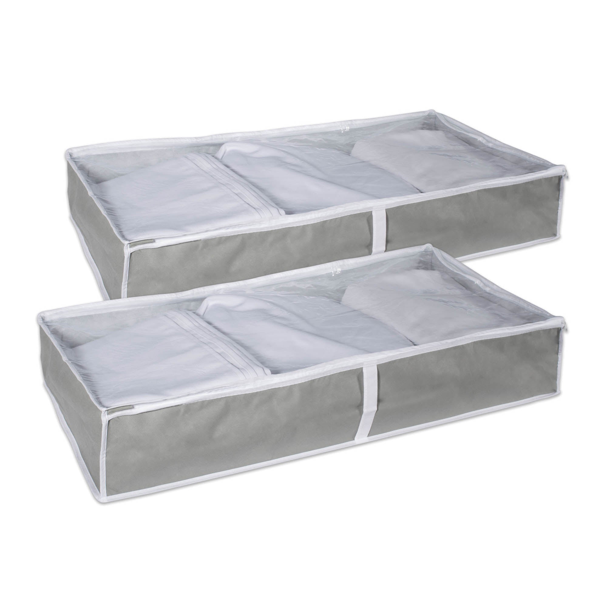 DII Gray Soft Storage  (Set of 2)