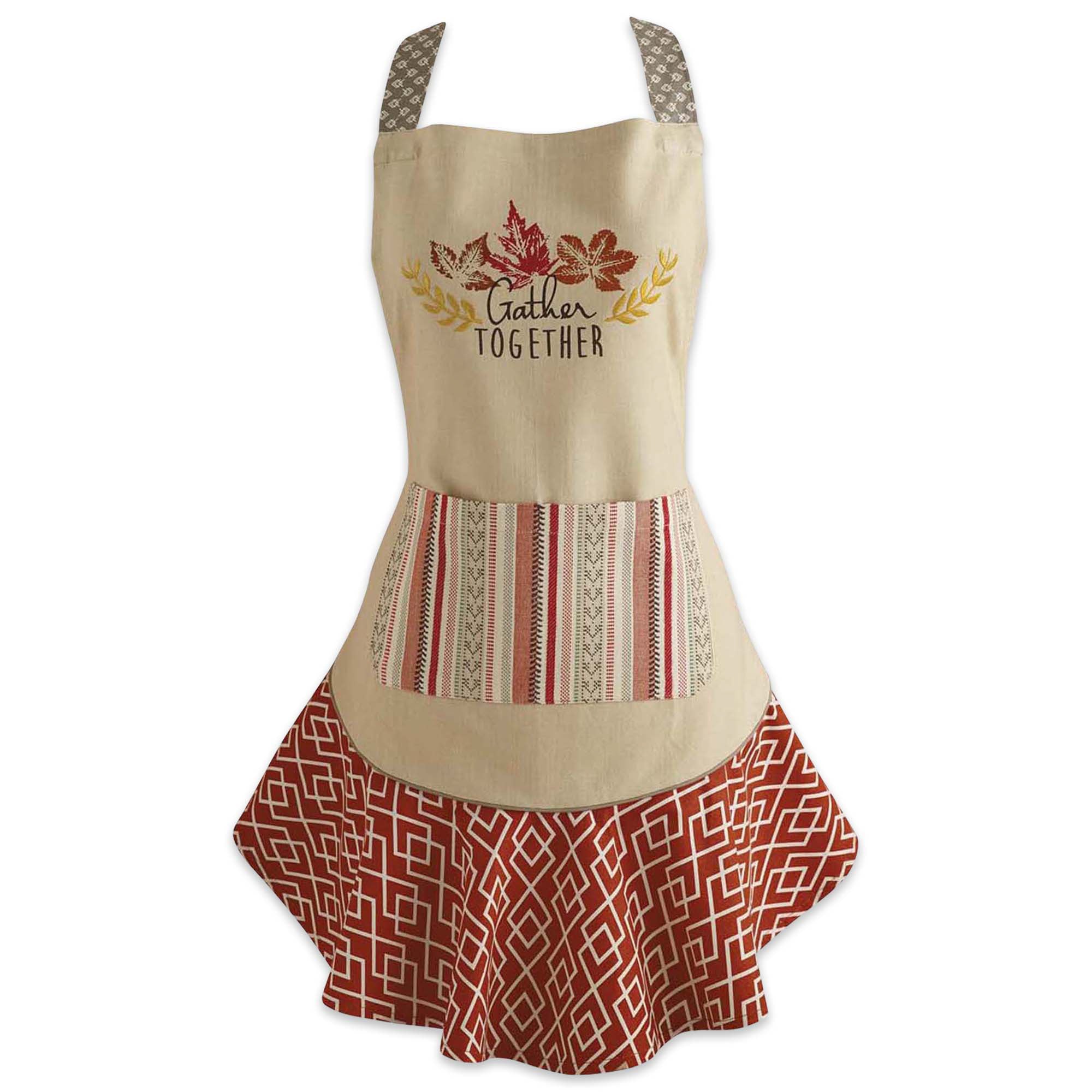 Dii Gather Together Ruffle Apron