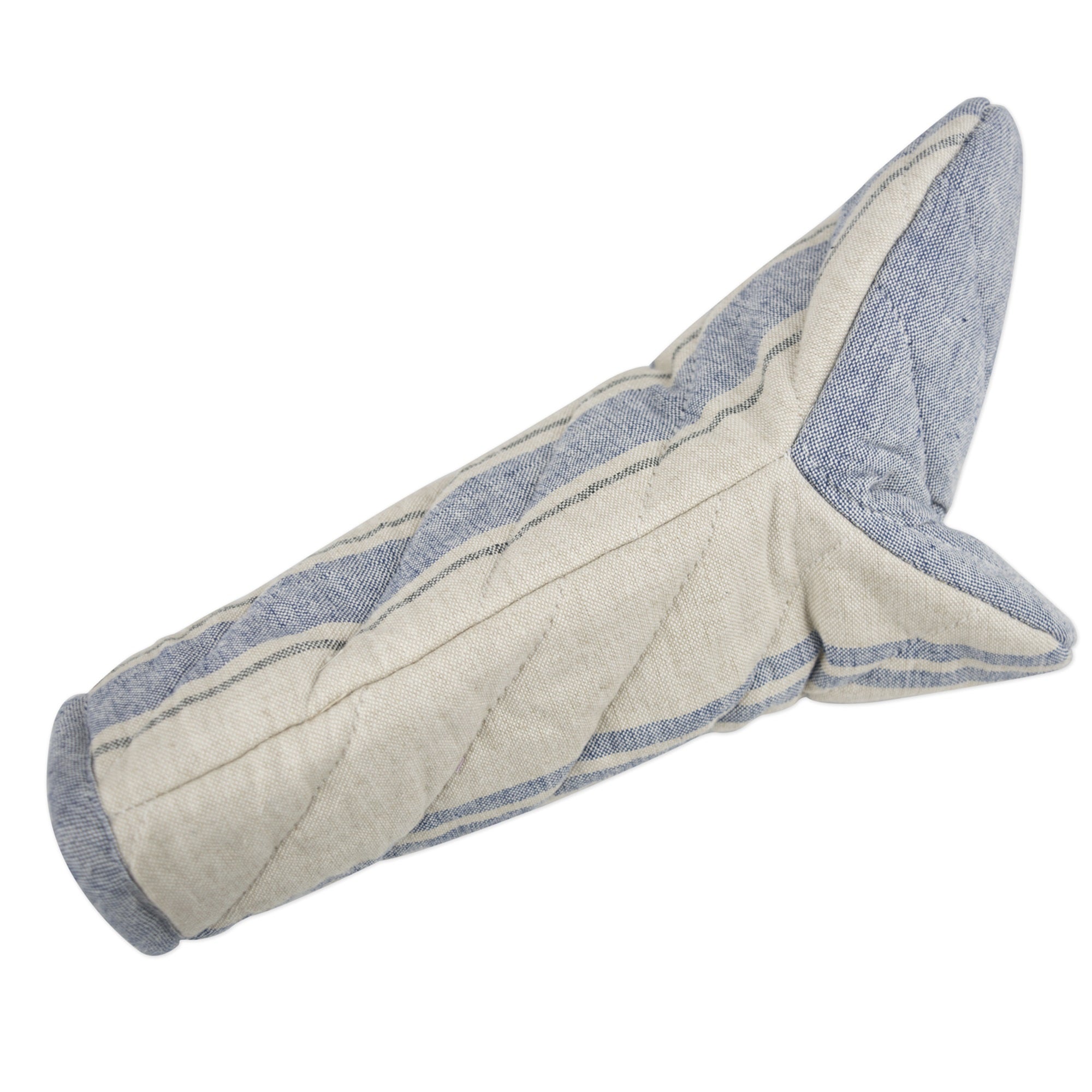 DII Nautical Blue French Stripe Oven Mitt (Set of 2)