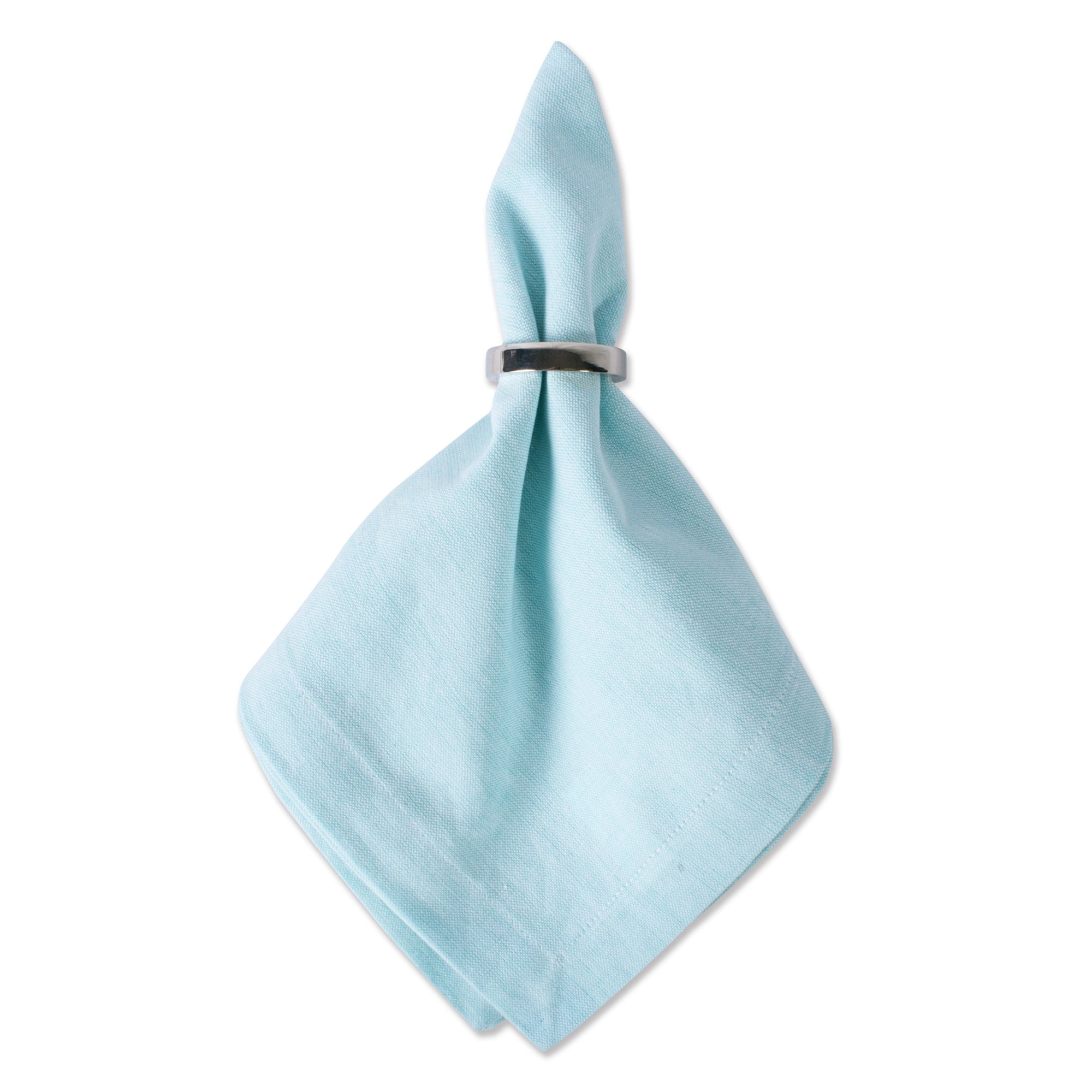 DII Aqua Solid Chambray Napkin (Set of 6)