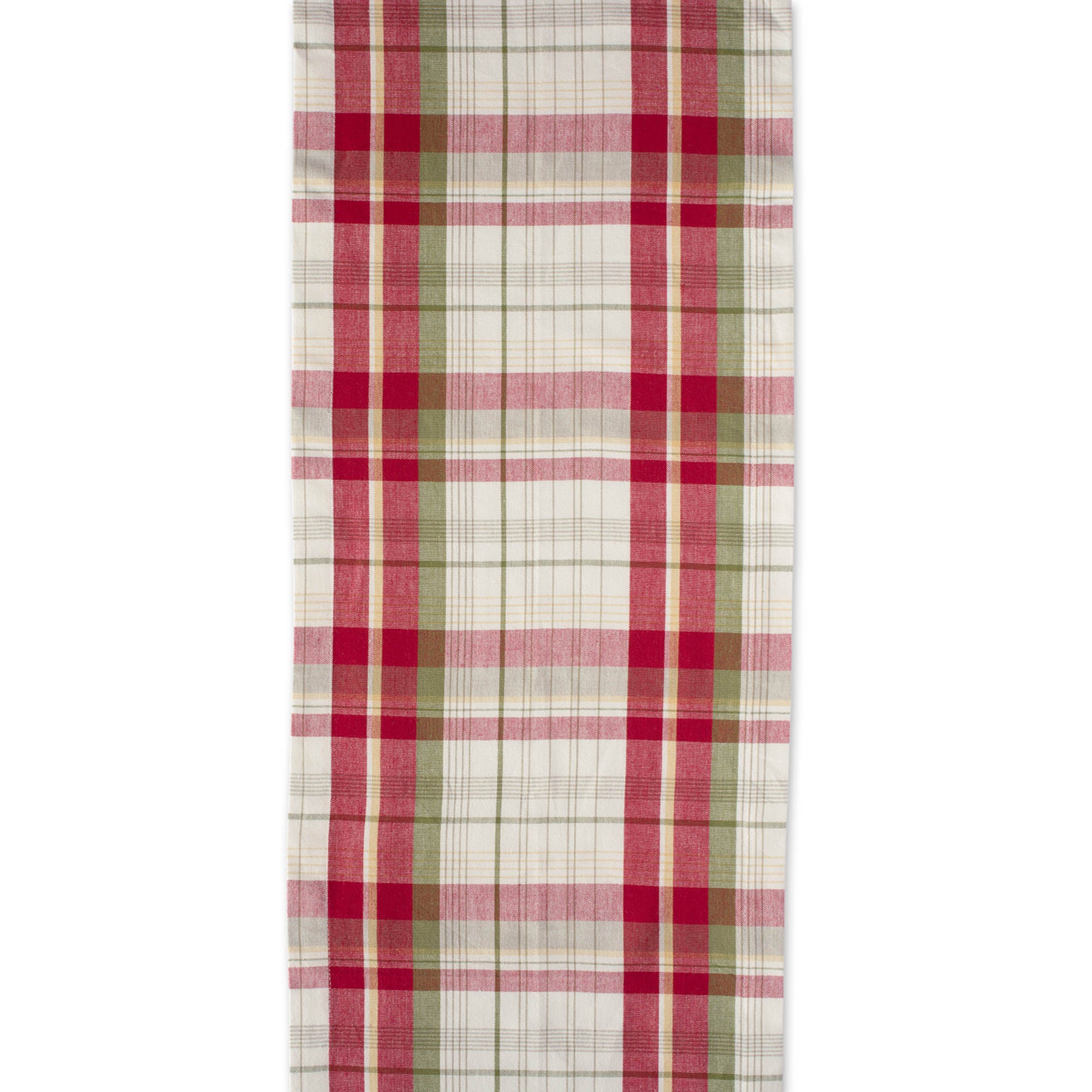 Dii Orchard Plaid Table Runner