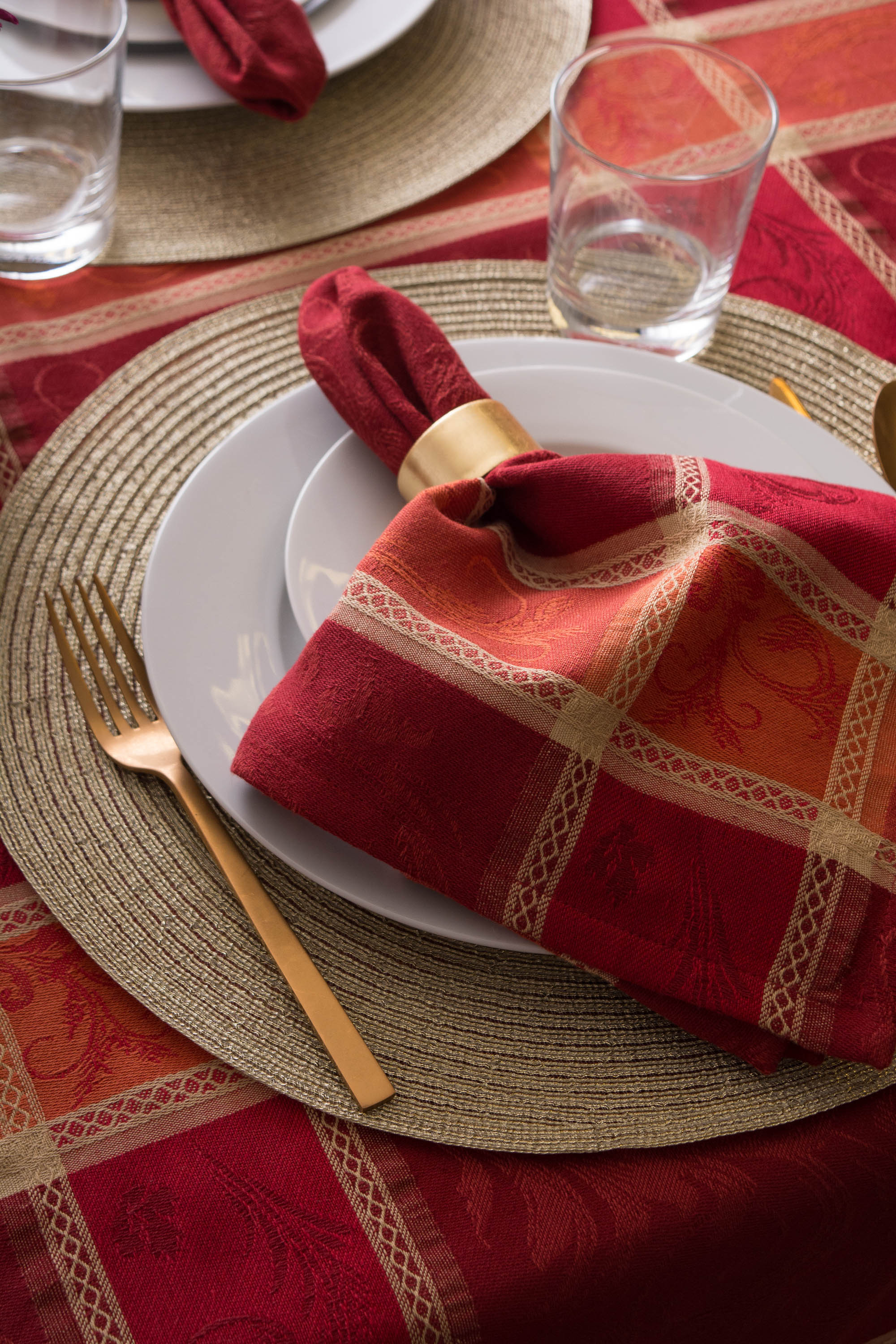 DII Harvest Wheat Jacquard Napkin (Set of 6)