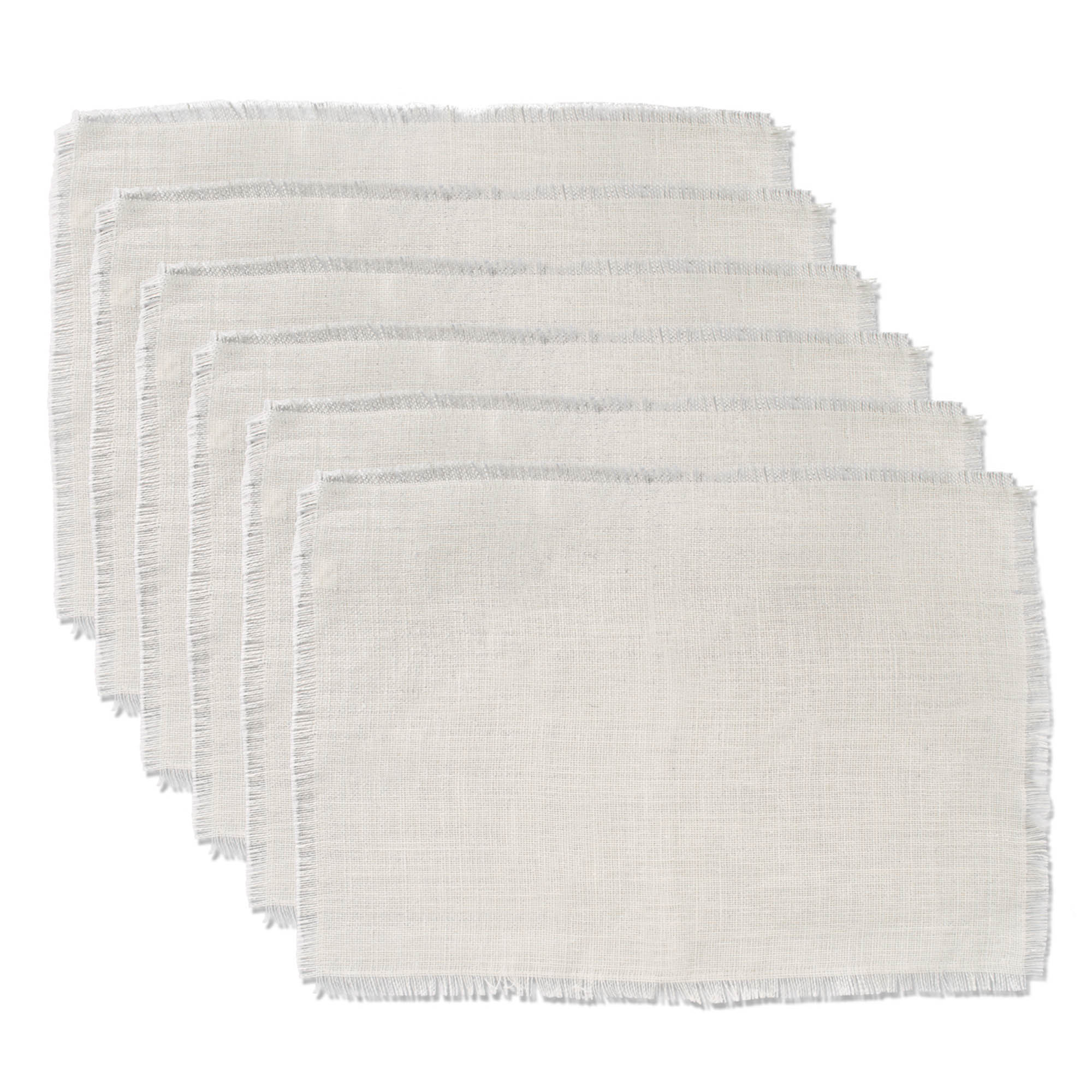 Dii Bleached Jute Placemat (Set Of 6)