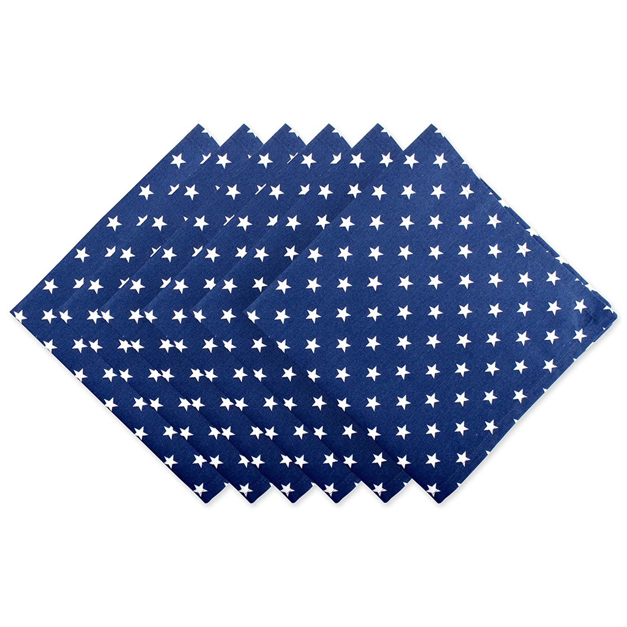 Dii Patriot Stars Napkin (Set Of 6)