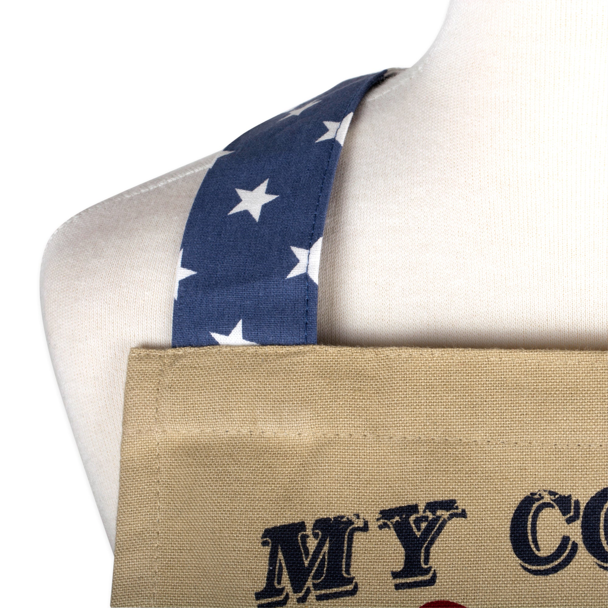 Dii Sweet Liberty Ruffle Apron