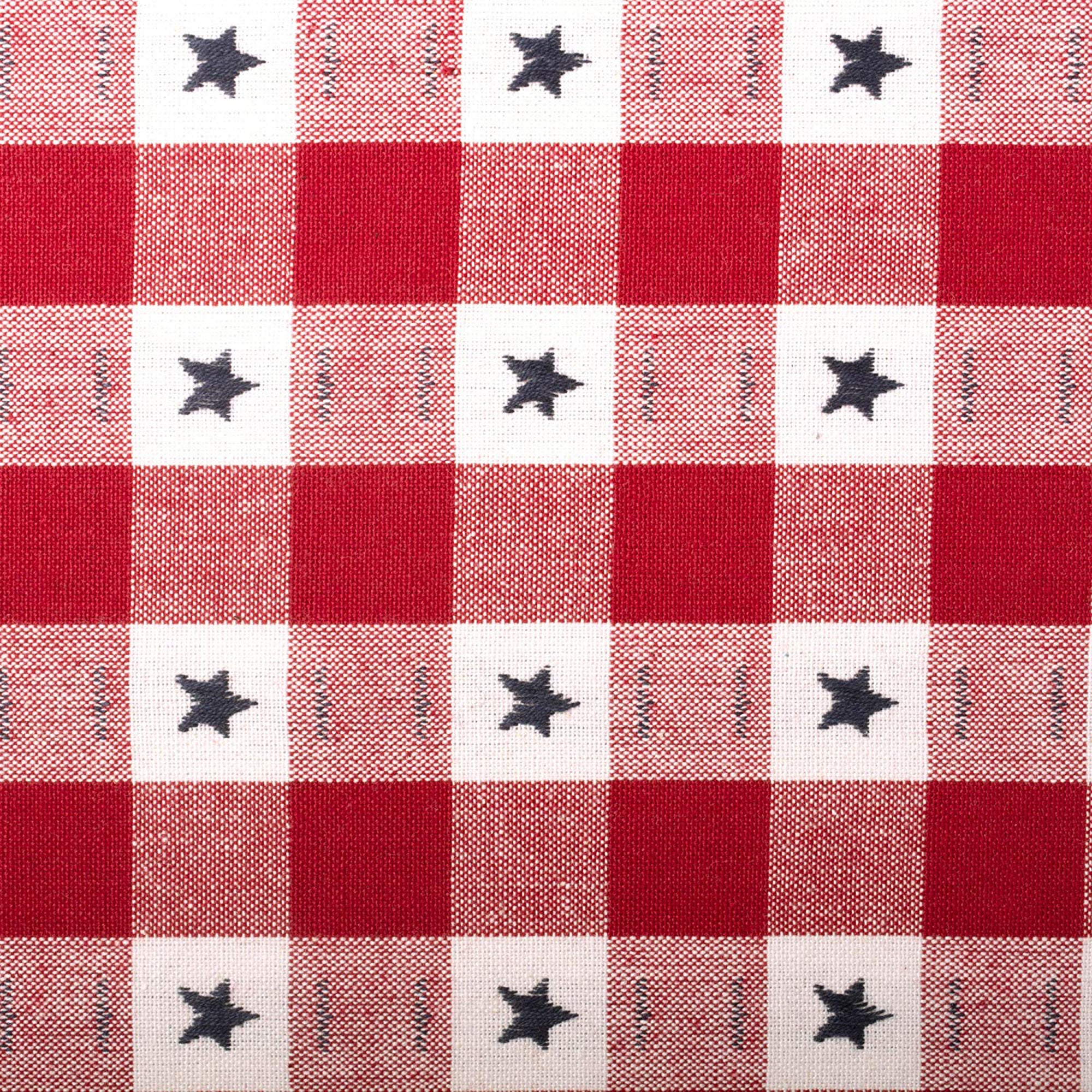 DII Star Check Table Runner